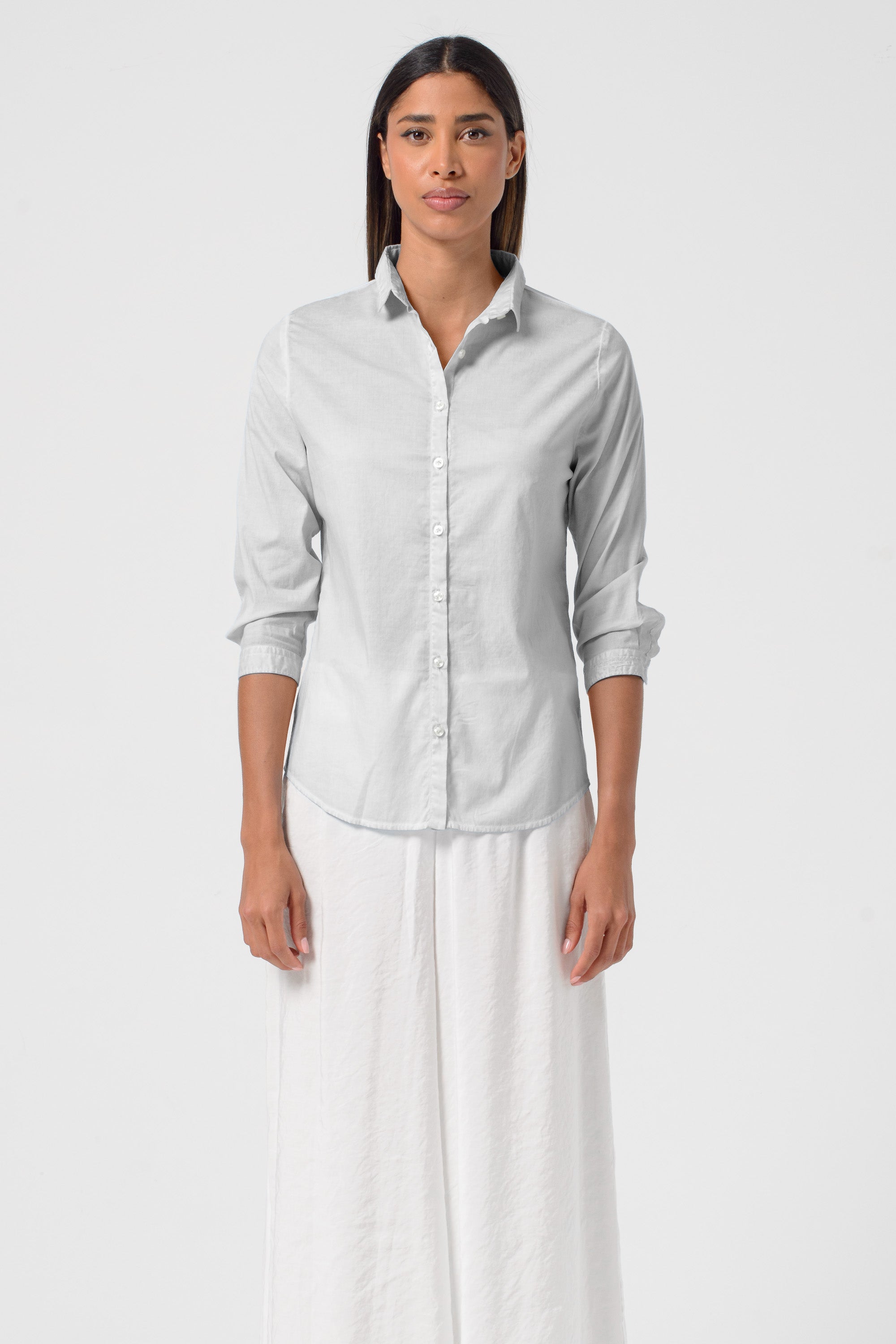 Valerie Poplin Shirt - Marmo