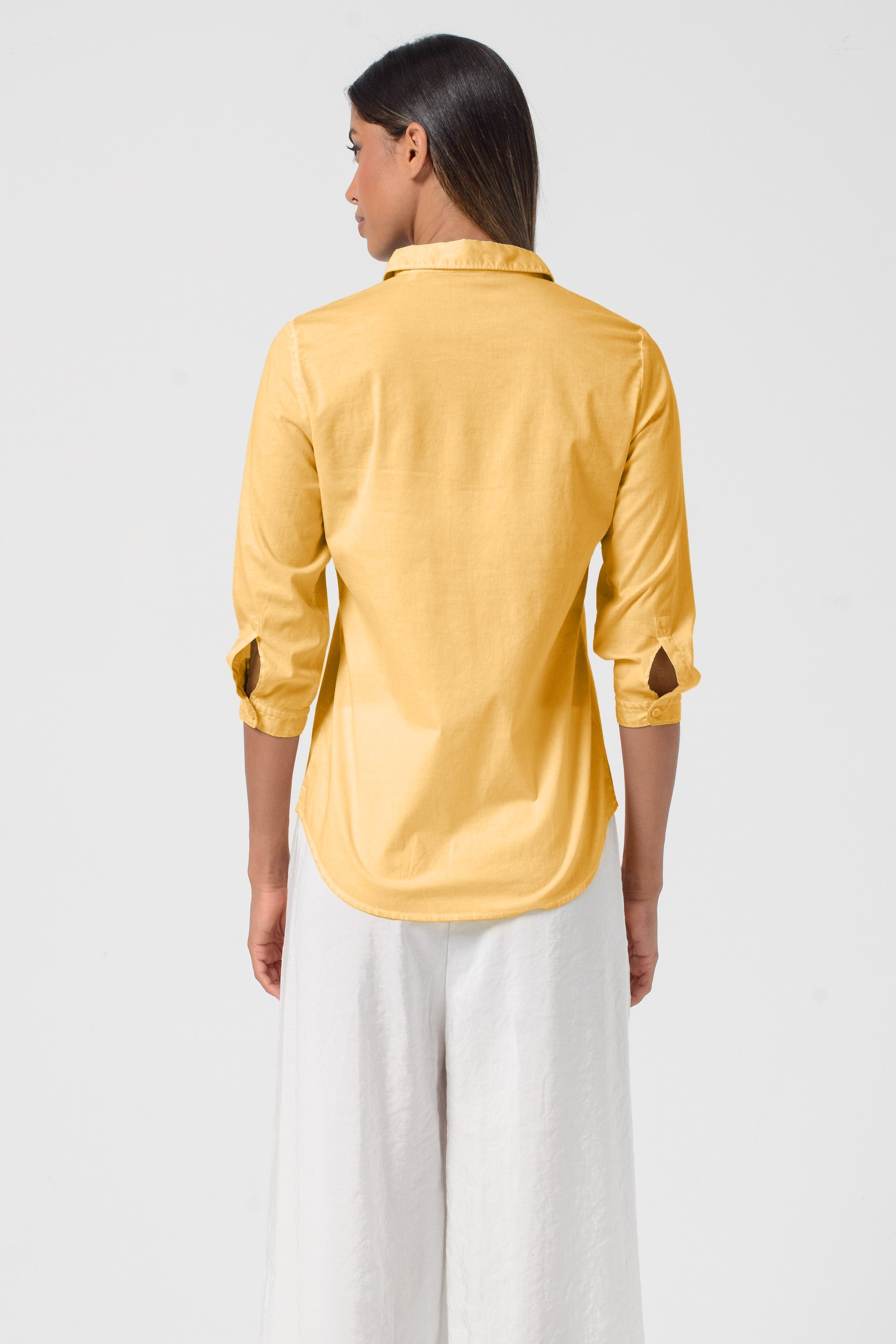 Valerie Poplin Shirt - Melone