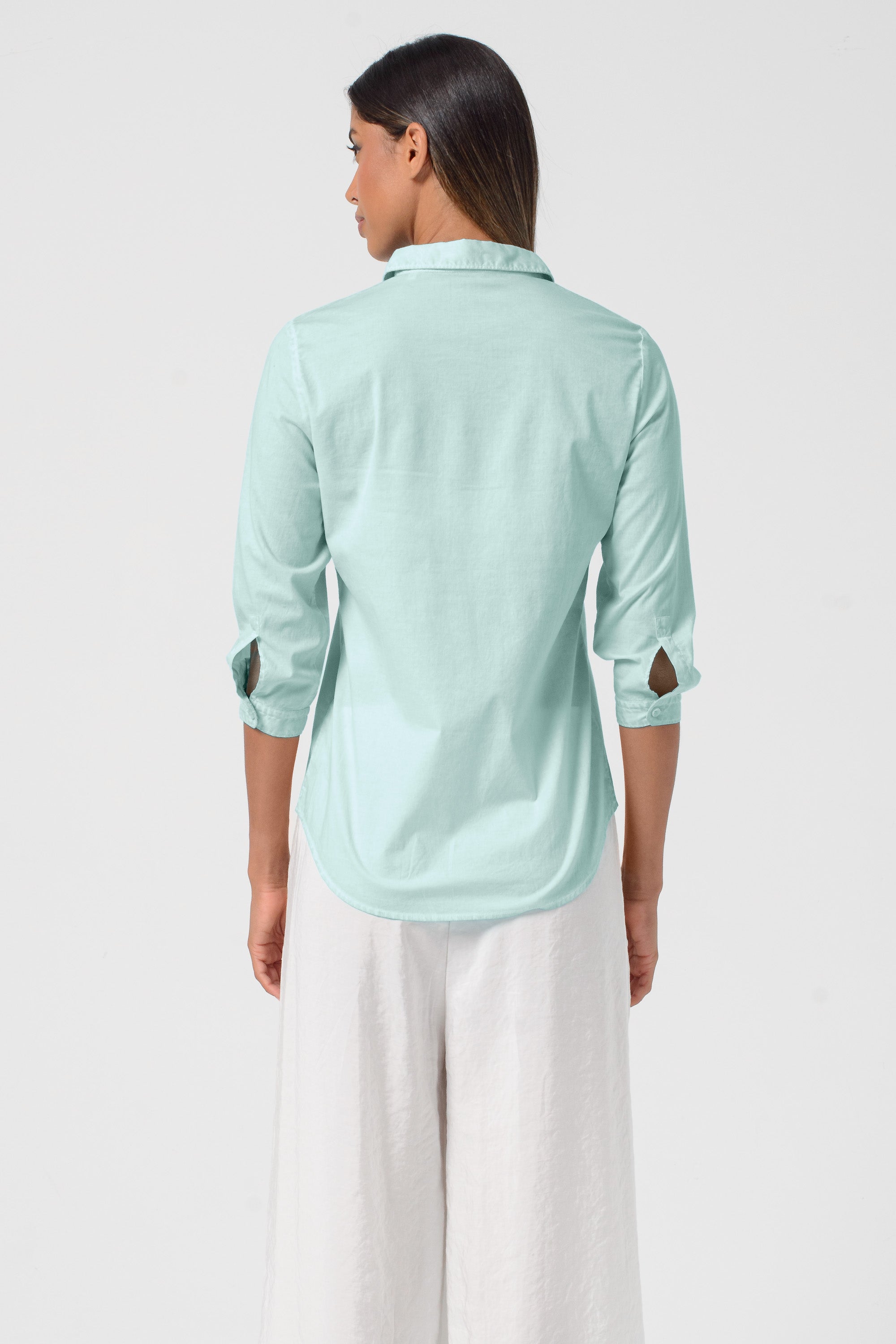 Valerie Poplin Shirt - Tahiti