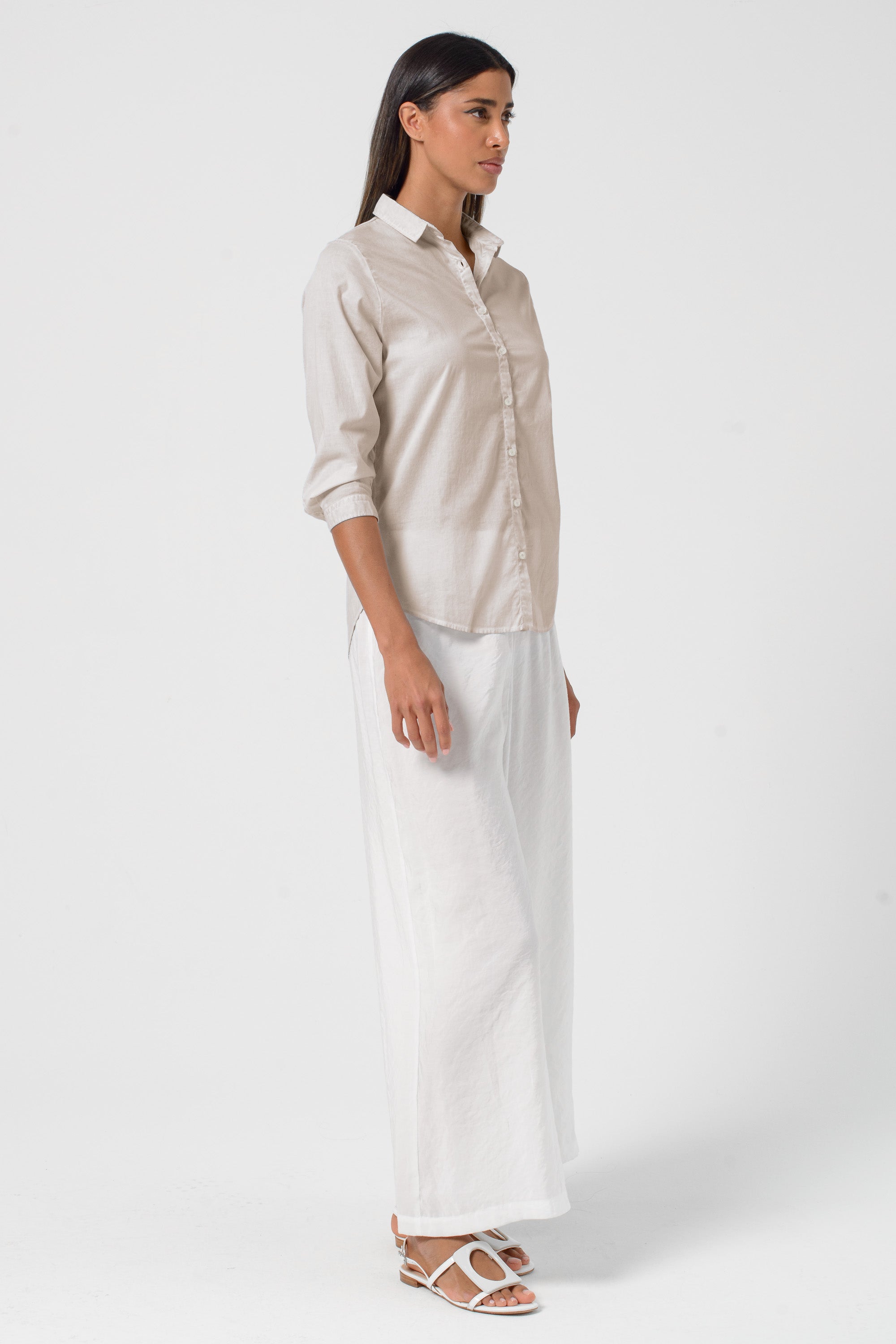 Valerie Poplin Shirt - Canapa