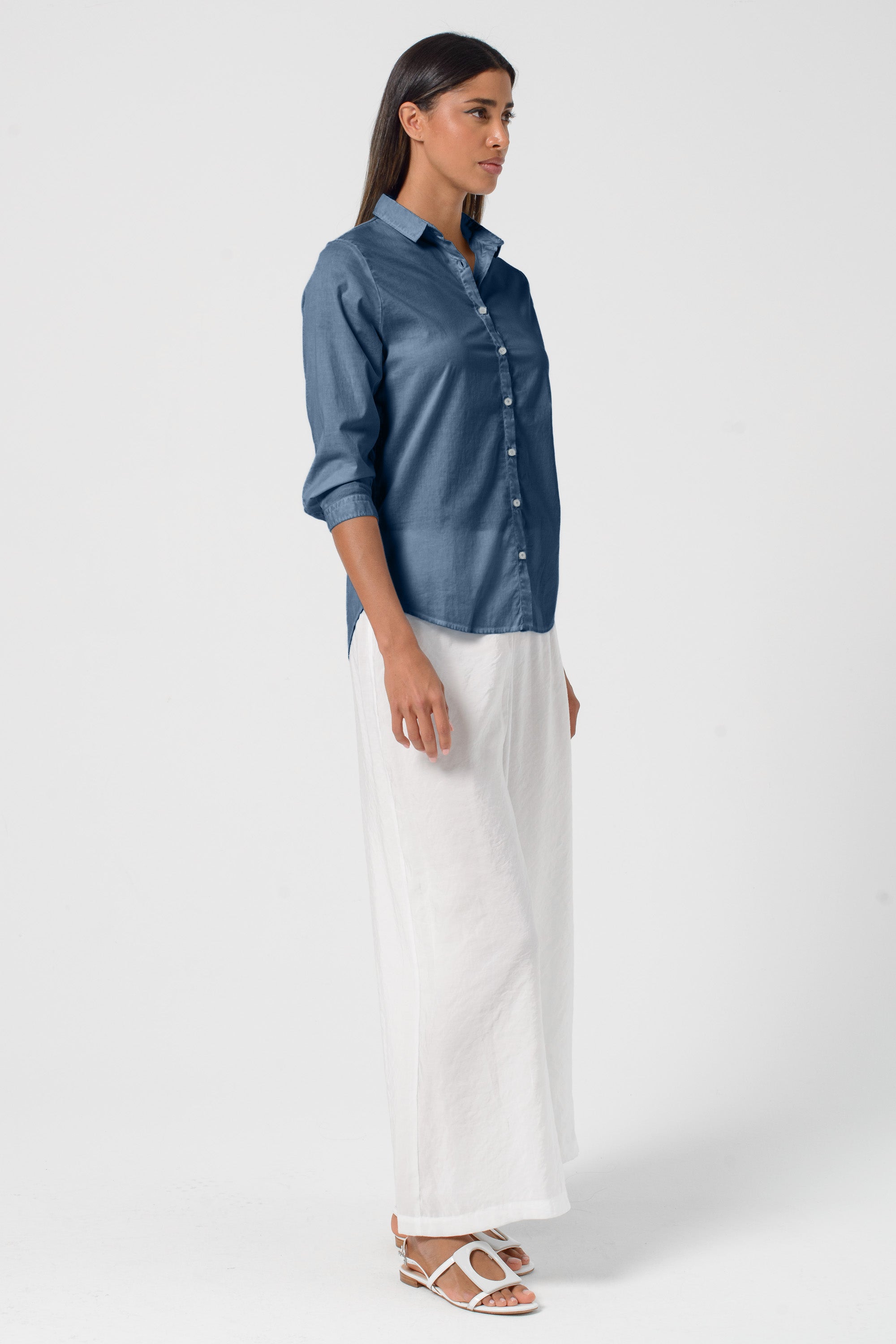 Valerie Poplin Shirt - Jeans
