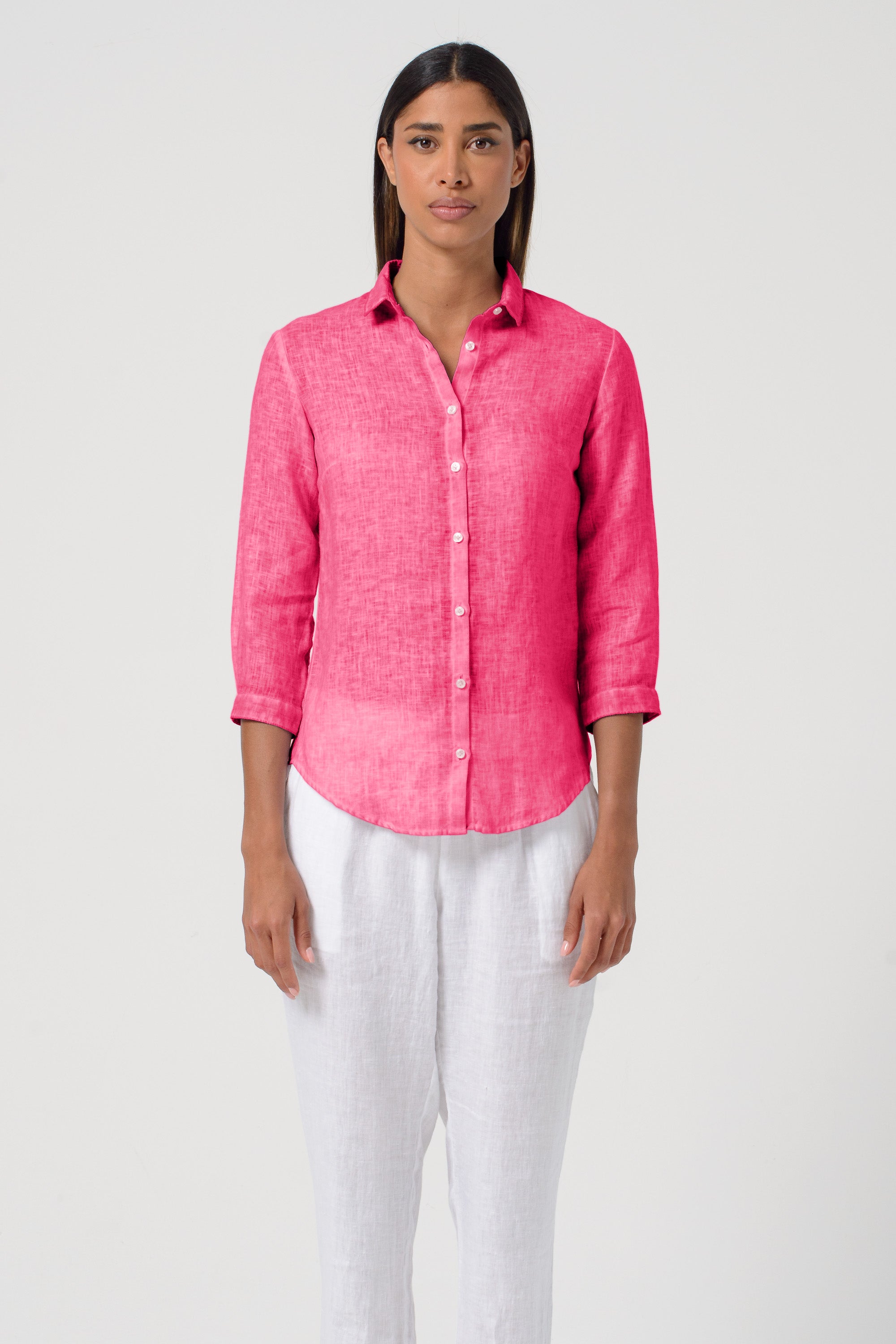 Valerie Linen Shirt - Fragola