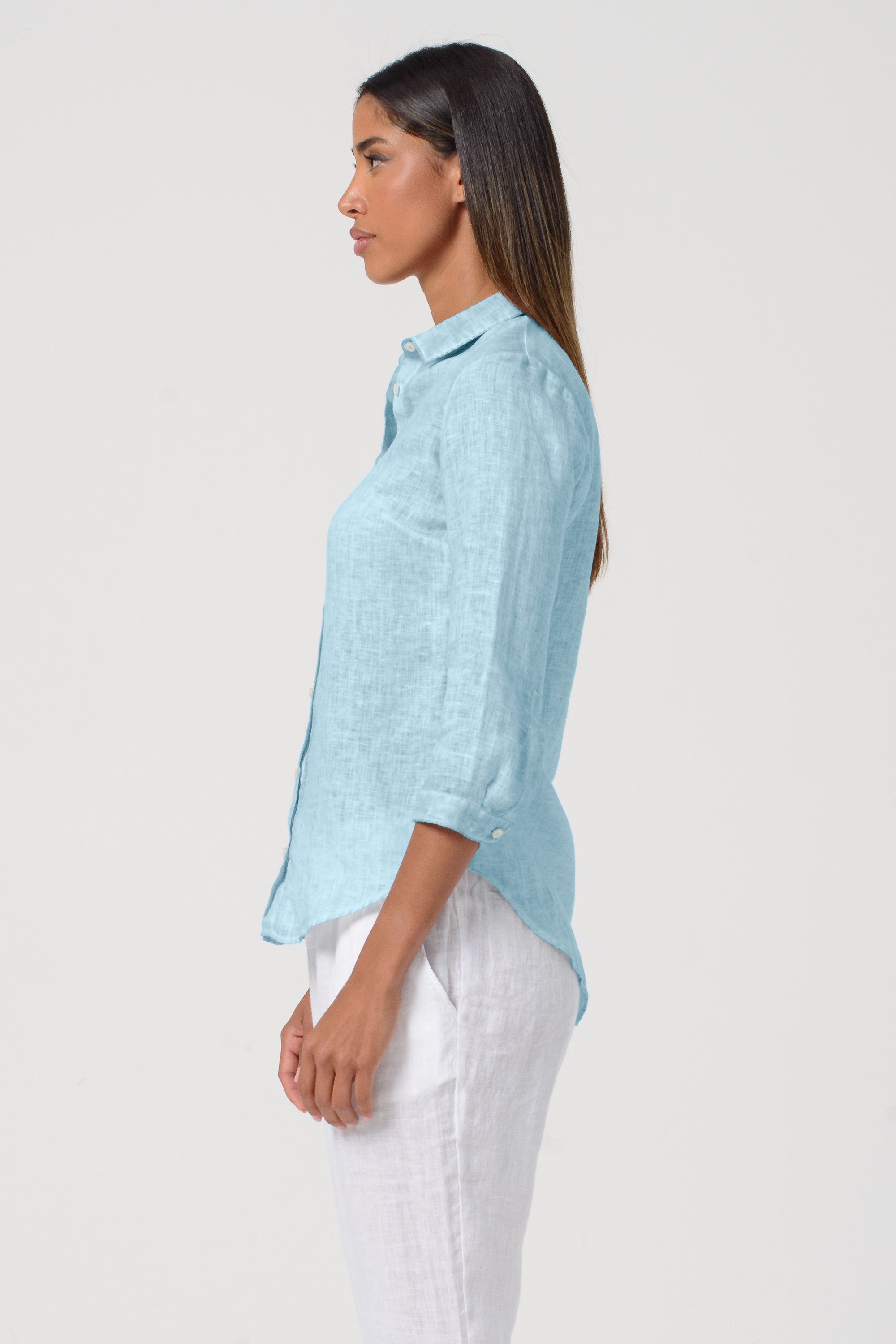 Camicia Valerie in Lino - Bora Bora