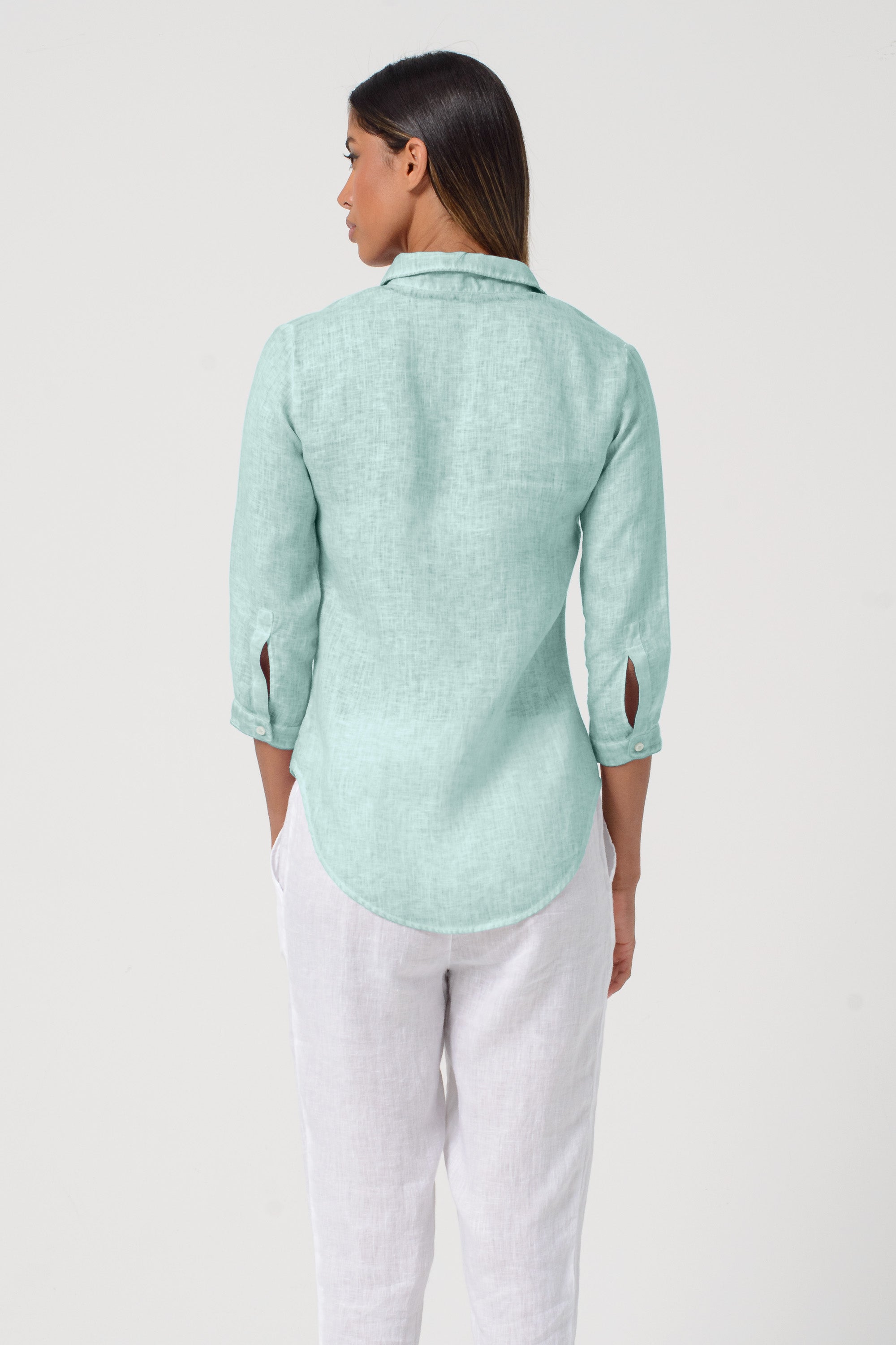 Valerie Linen Shirt - Tahiti