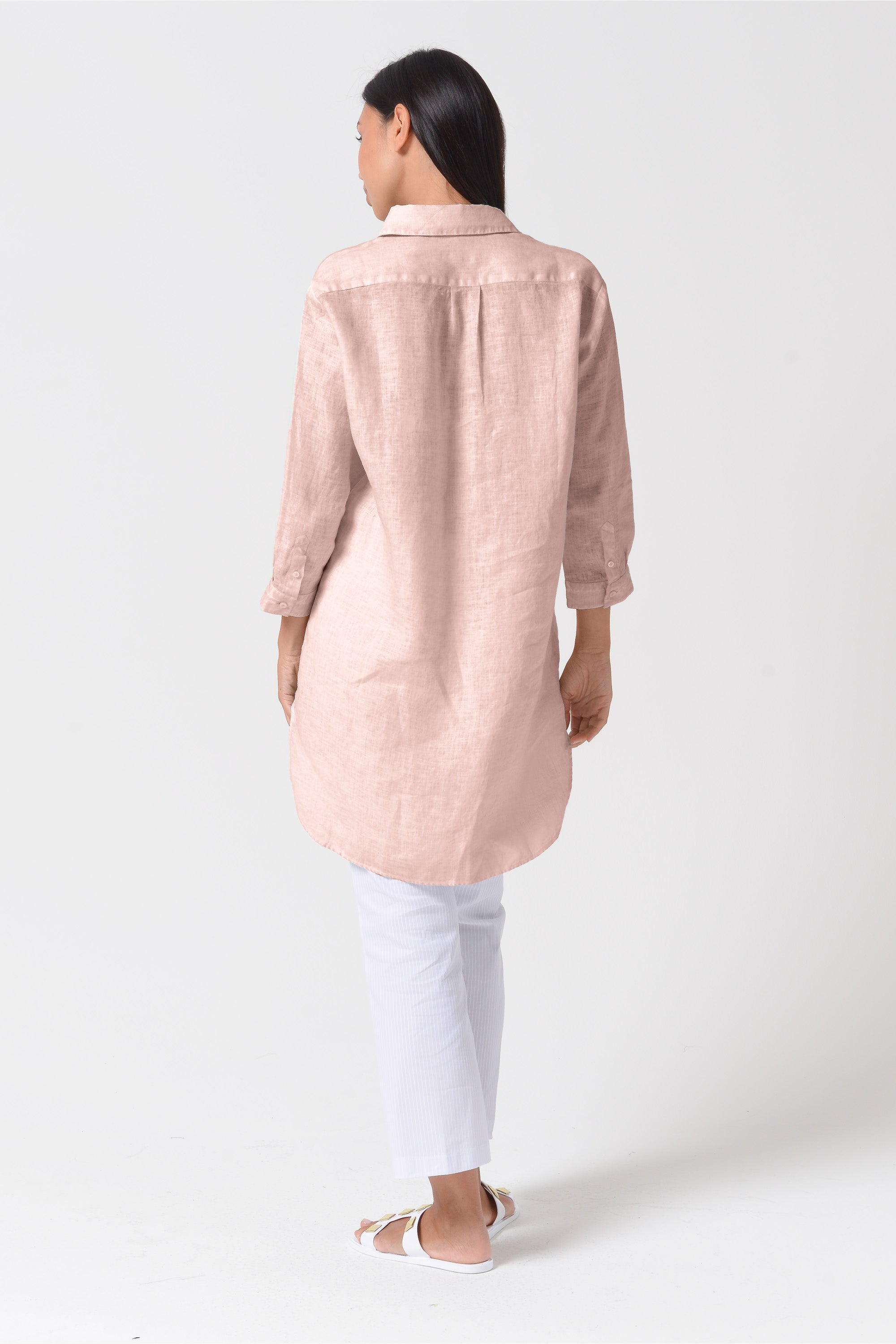 Mini Linen Shirtdress - Bali