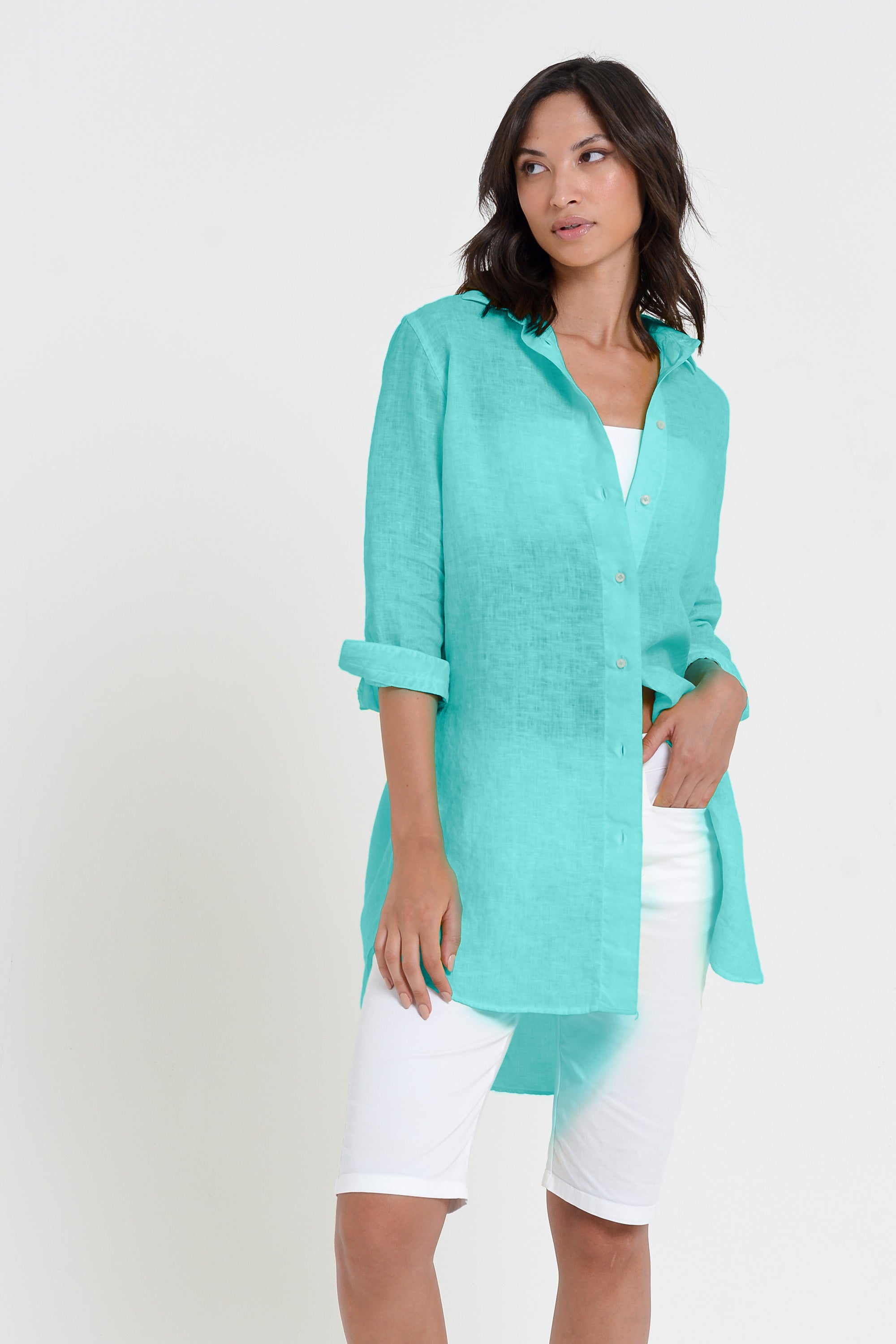 Chemisier Aperto Lino - Paraggi