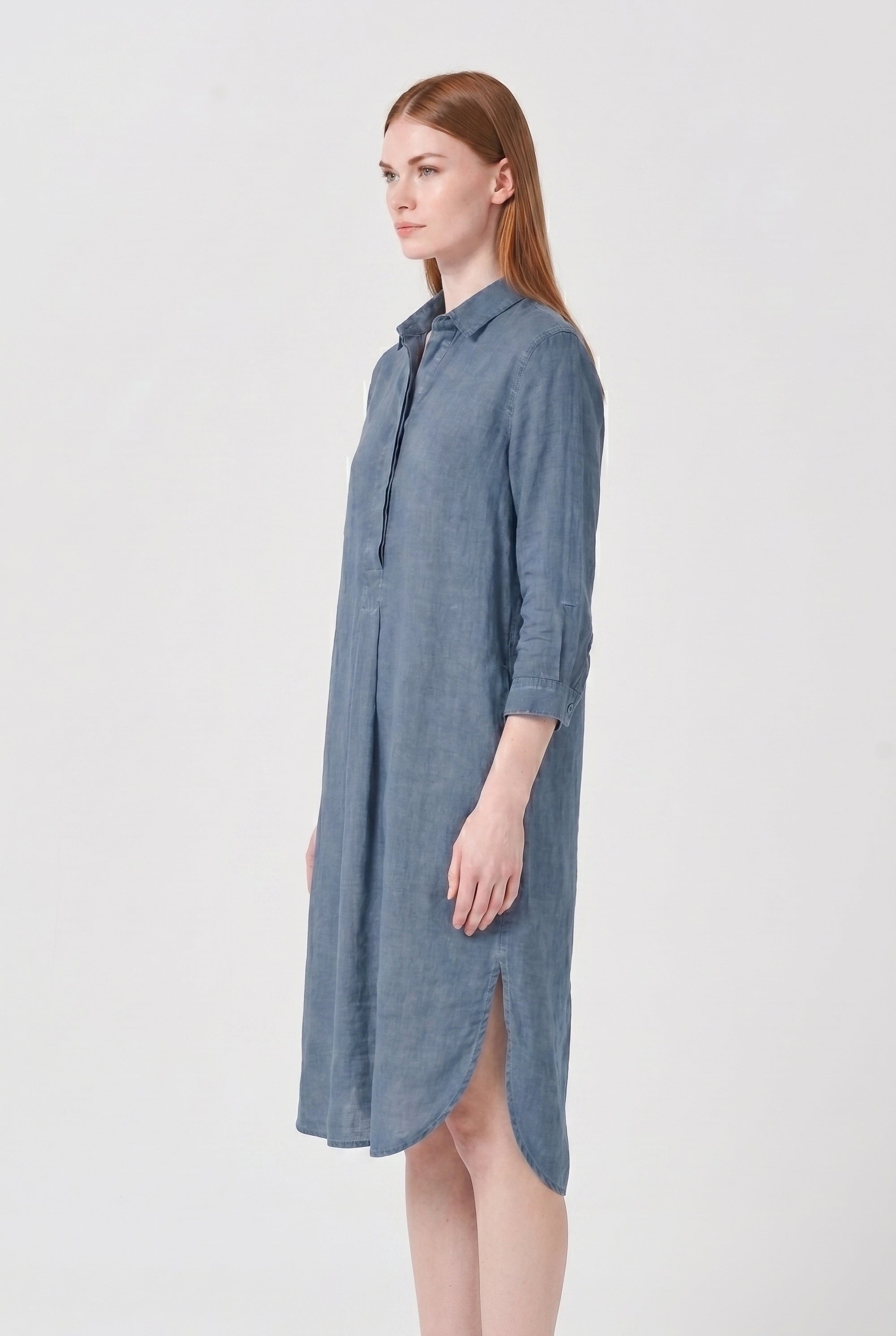 Chemisier Lungo Voile - Jeans
