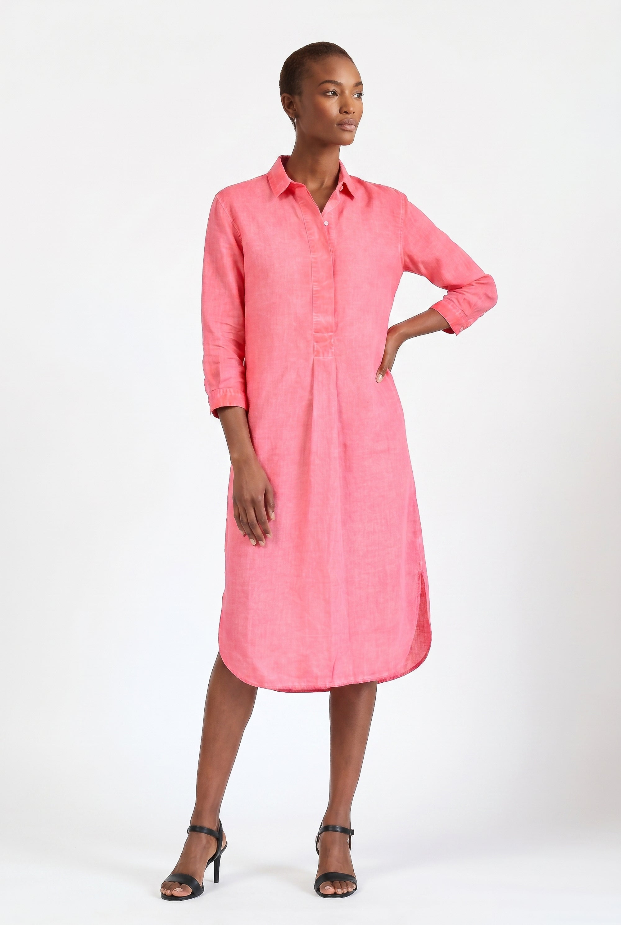 Chemisier Lungo Voile - Azalea
