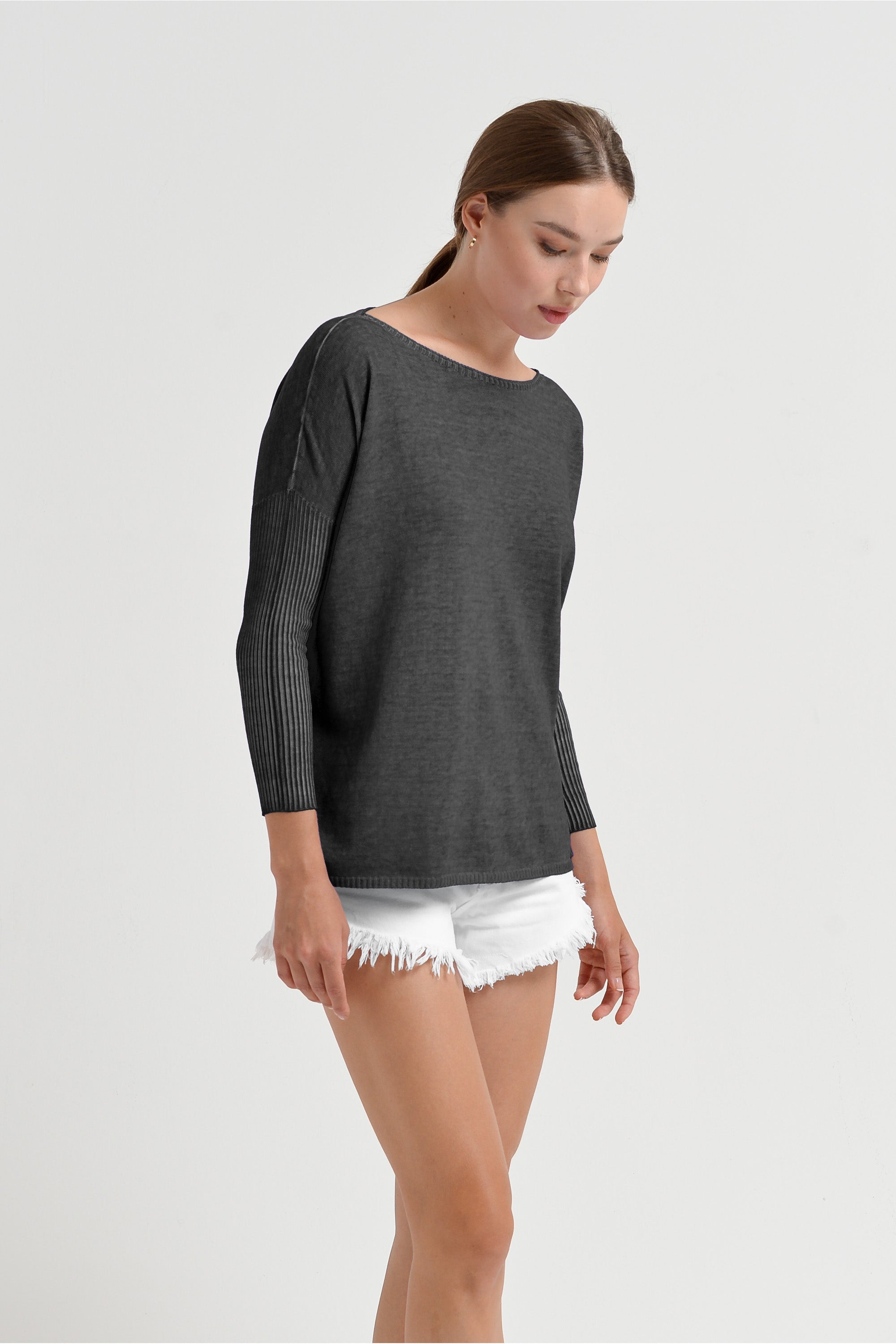 Maglia Ampia - Pietra