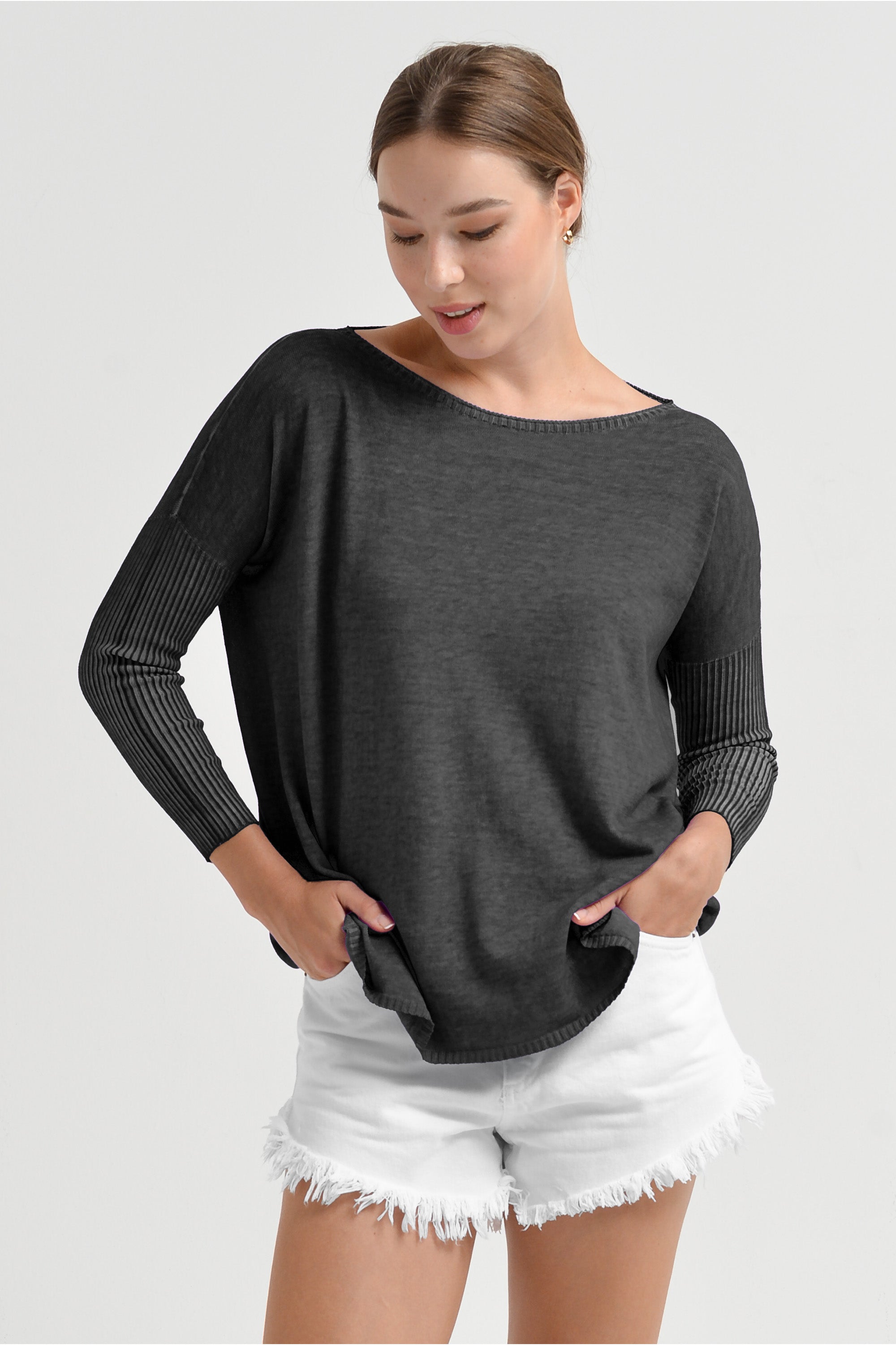 Maglia Ampia - Pietra