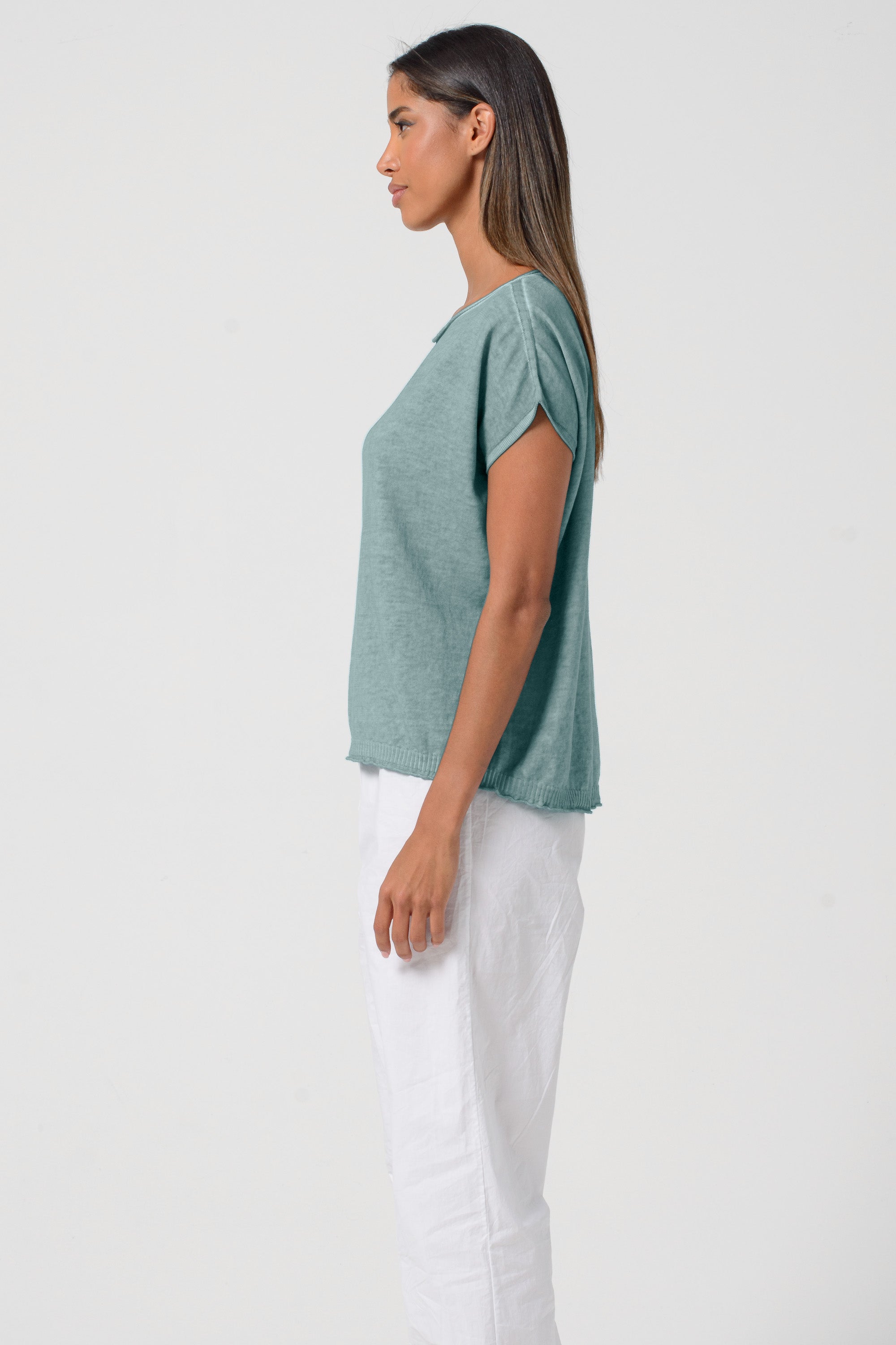 Knit Top - Shark