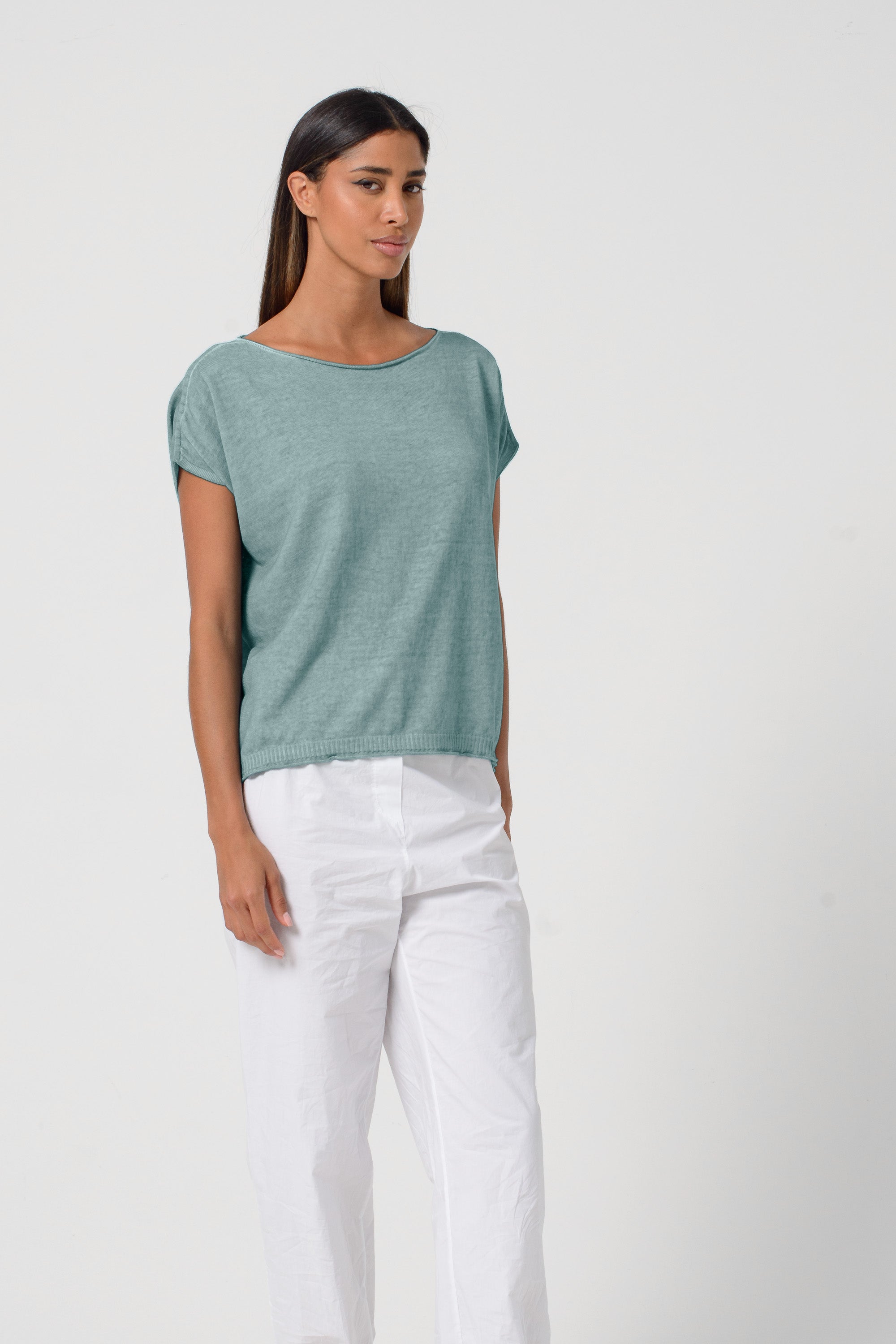 Knit Top - Shark