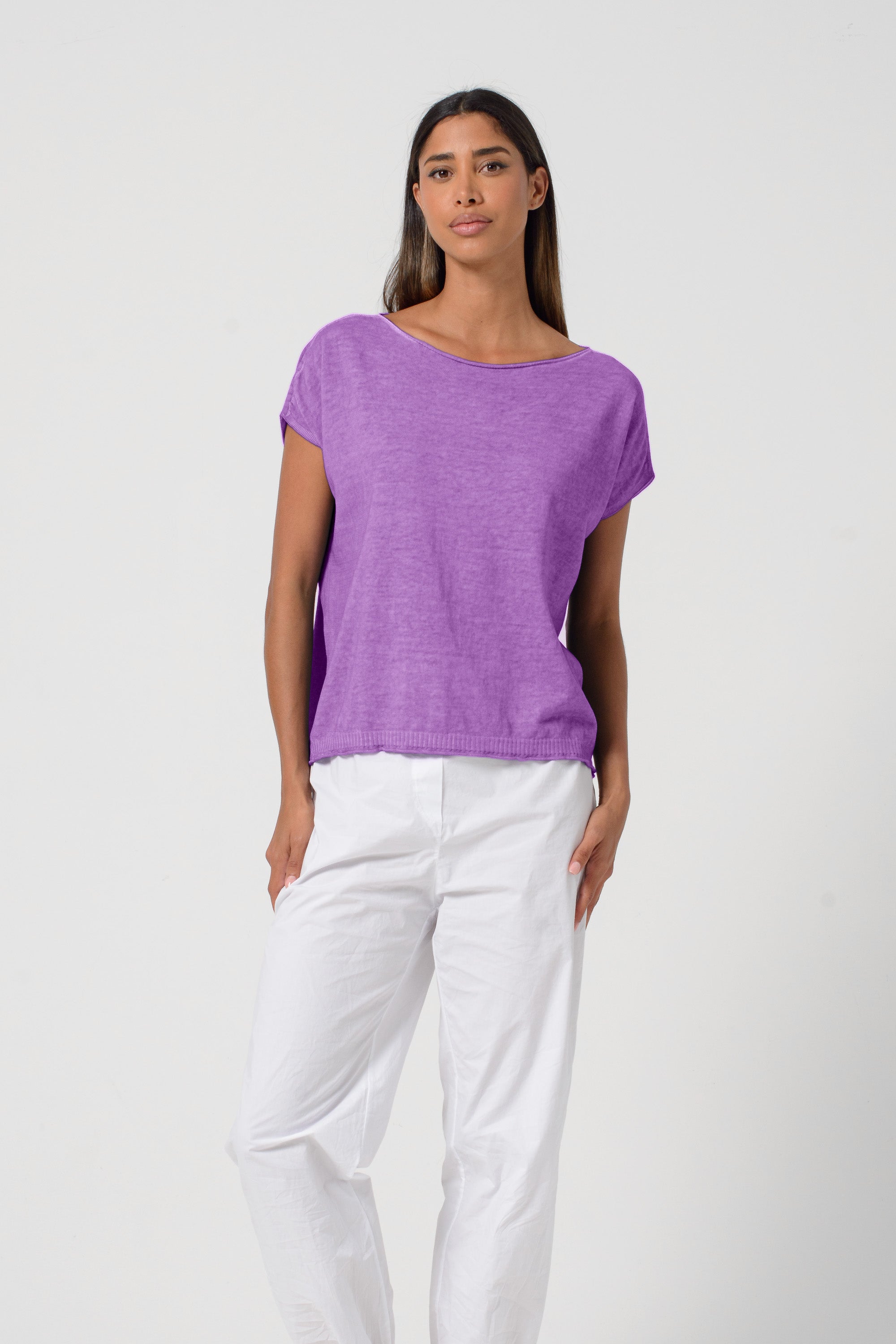 Knit Top - Morado