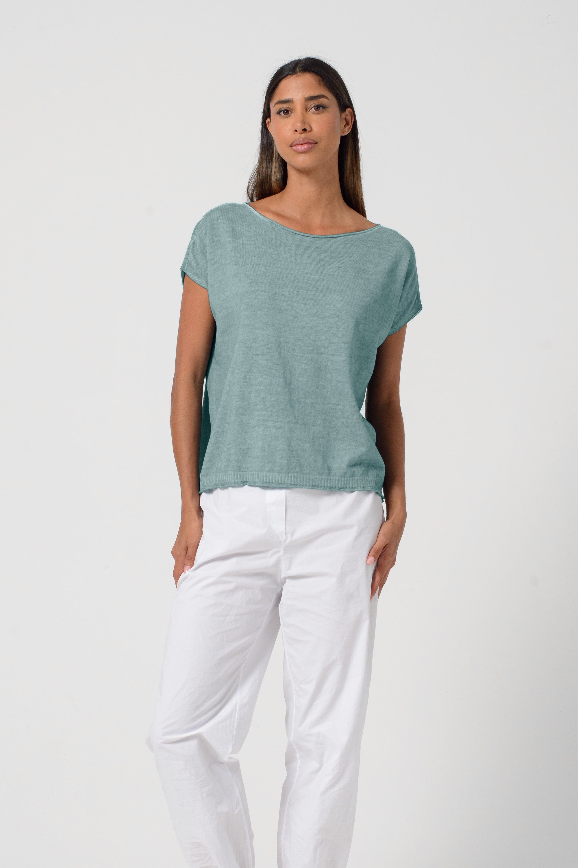 Knit Top - Shark