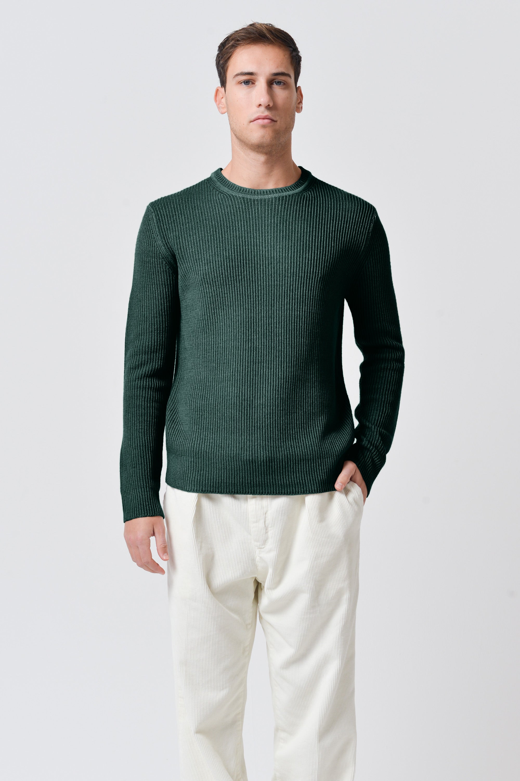 Kodiak Ribbed Heavy Sweater - British