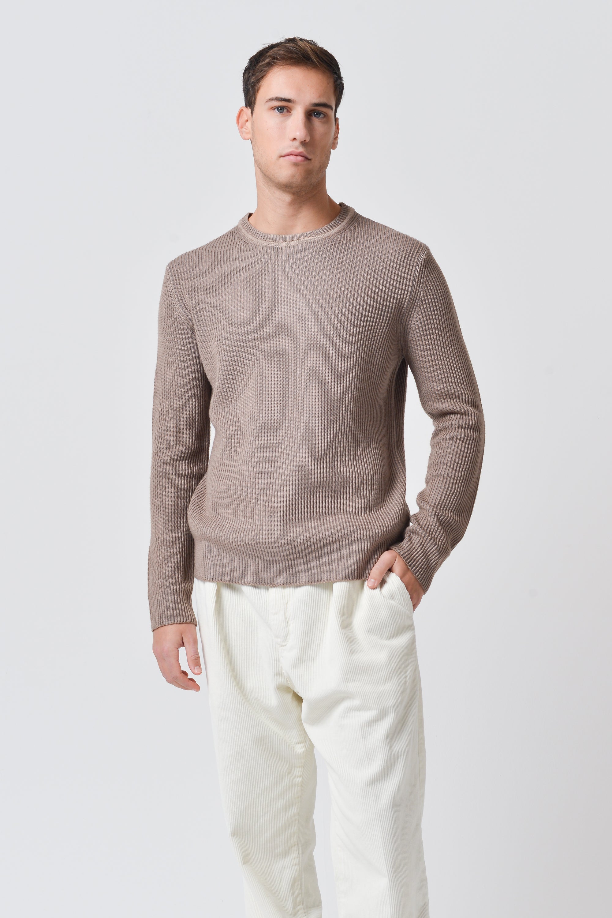 Kodiak Ribbed Heavy Sweater - Breakers