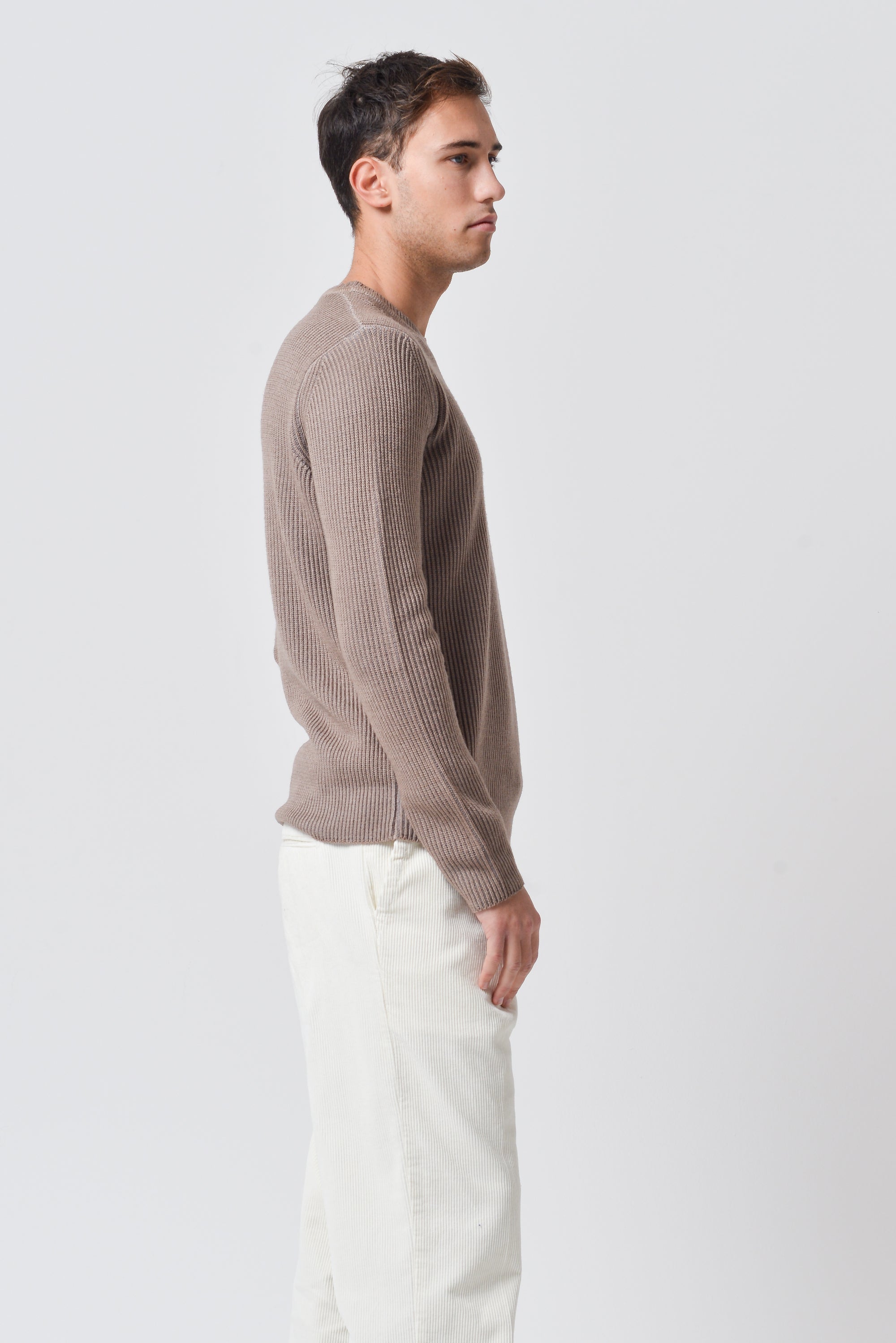 Kodiak Ribbed Heavy Sweater - Breakers