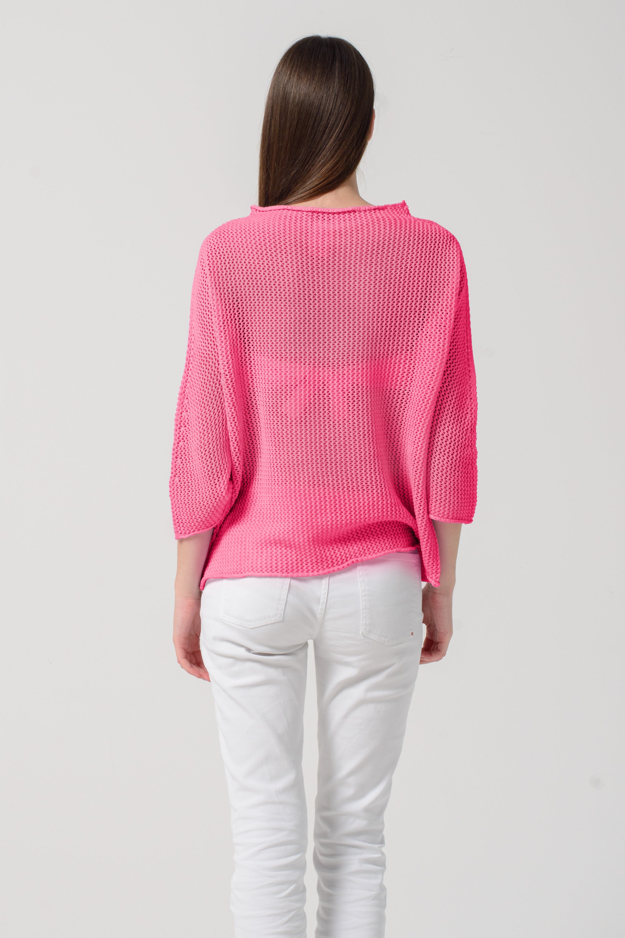 Maglia Traforata - Lampone