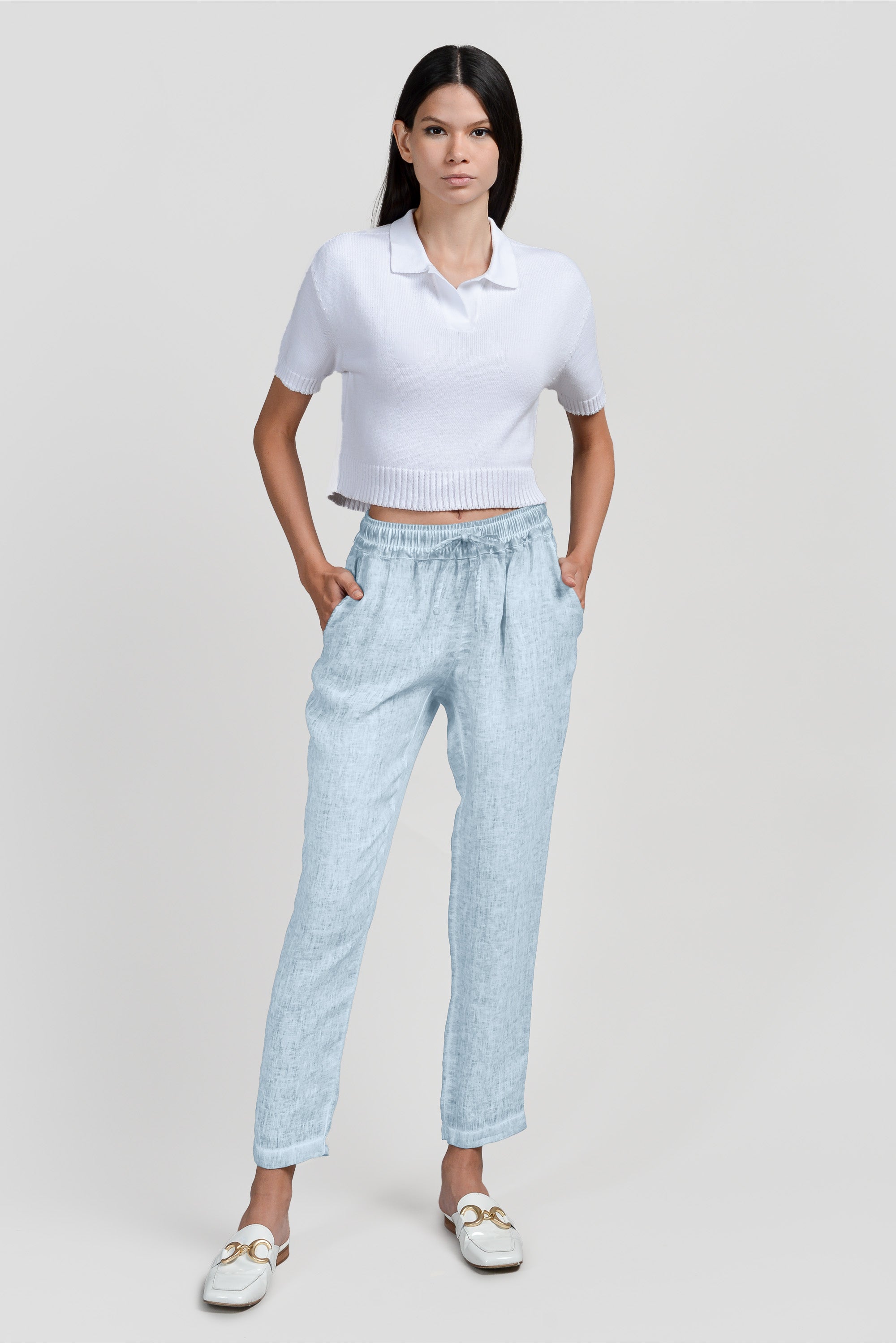 Linen Slacks - Anice