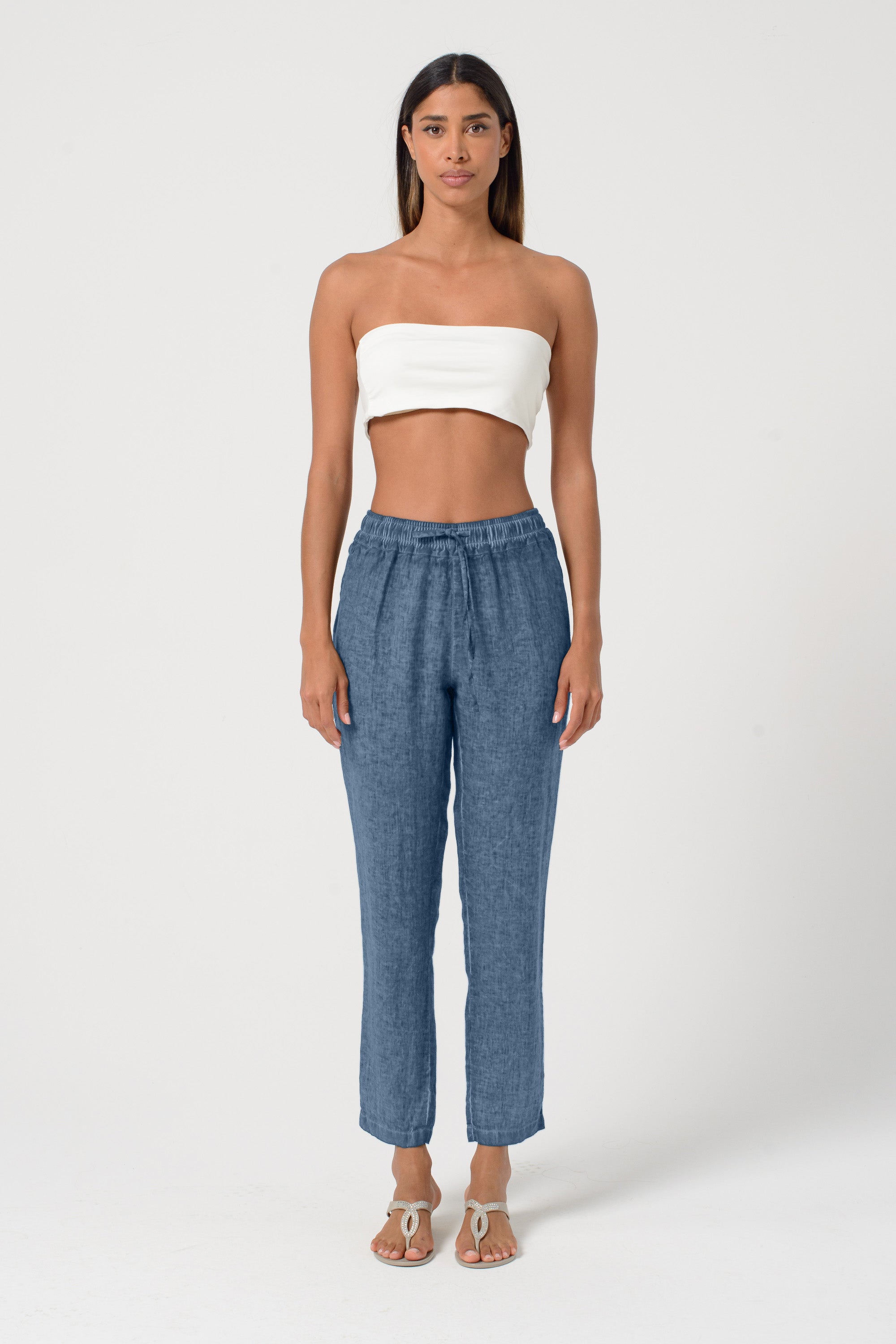 Linen Slacks - Jeans