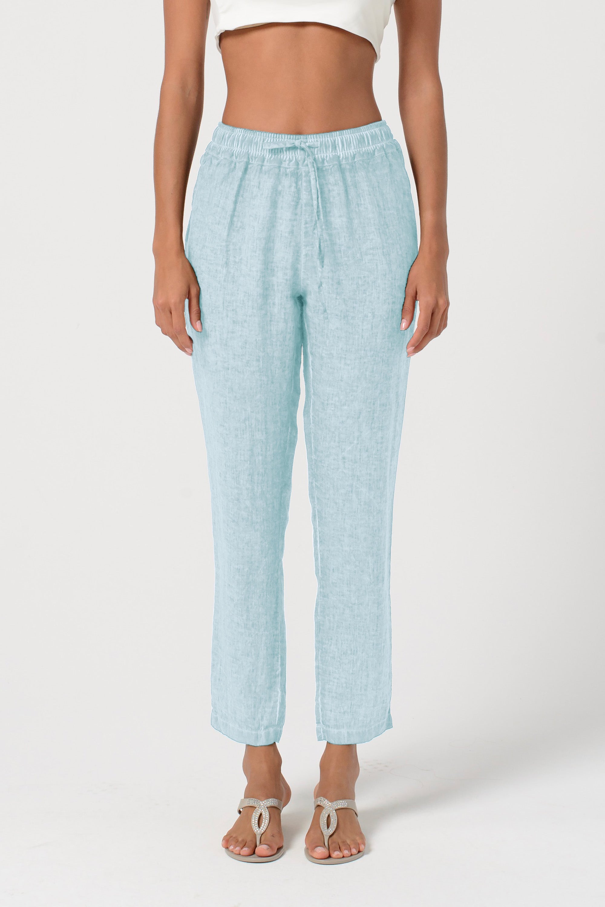Linen Slacks - Barbados