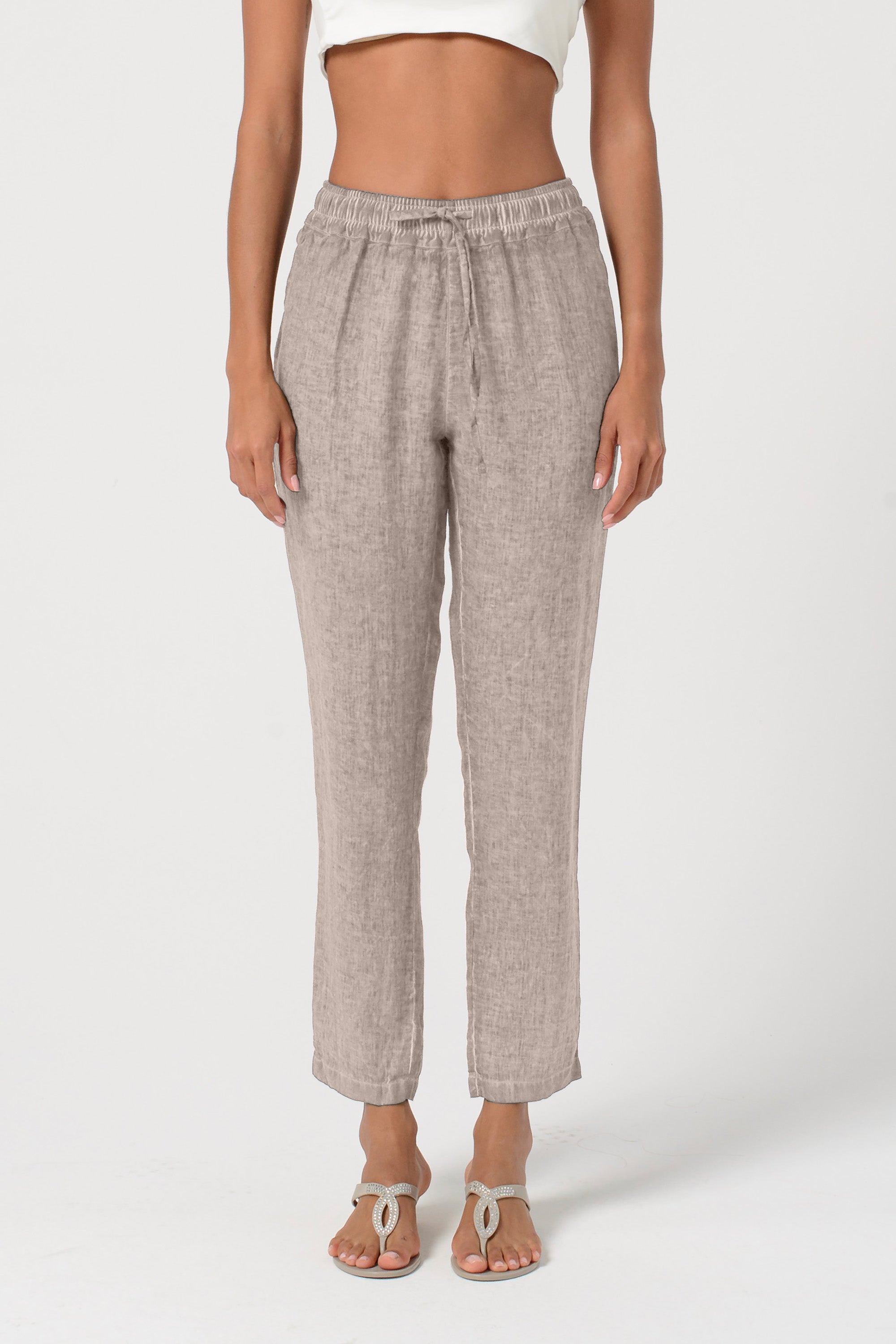 Linen Slacks - Corda