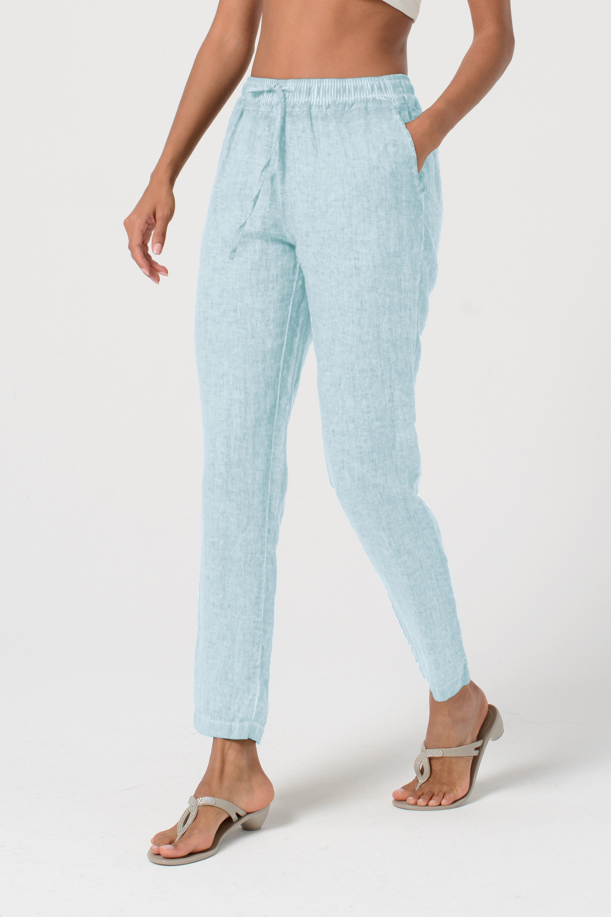 Linen Slacks - Barbados