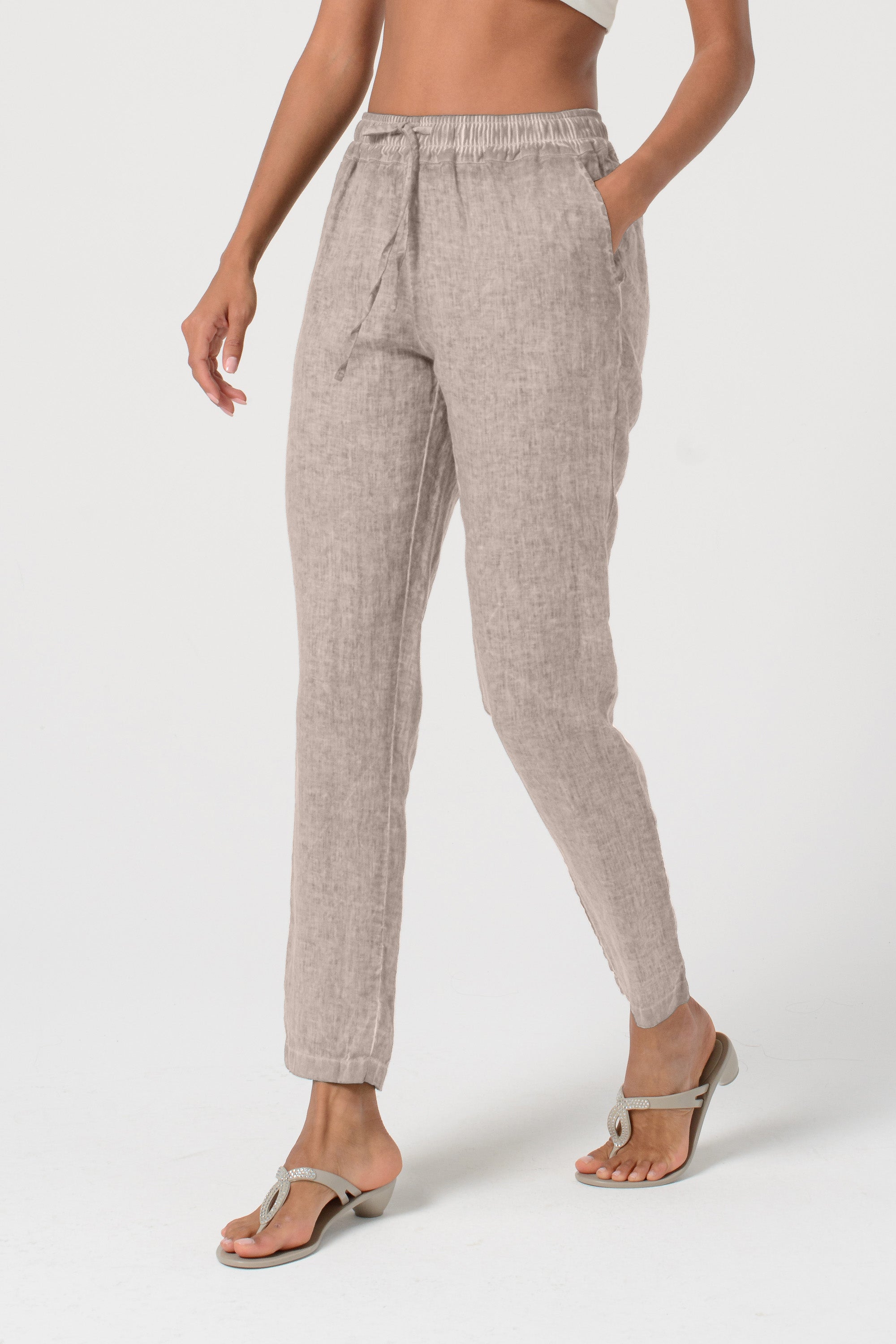 Linen Slacks - Corda