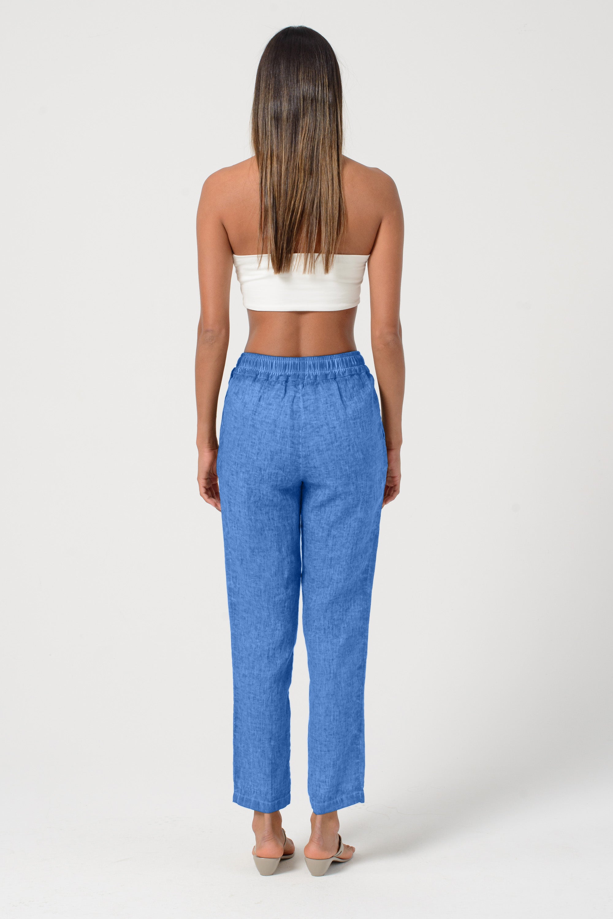 Linen Slacks - Oceano