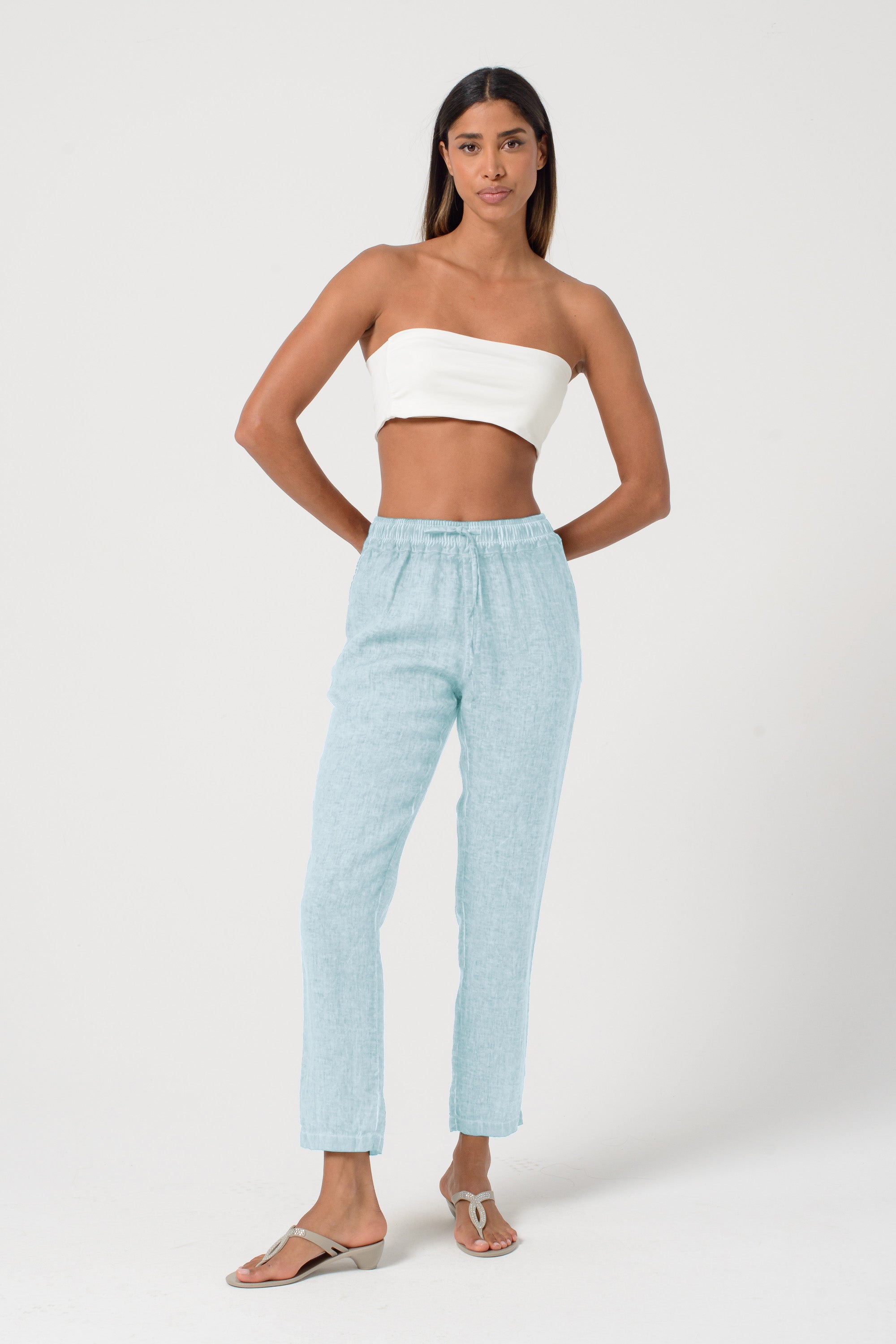 Linen Slacks - Barbados