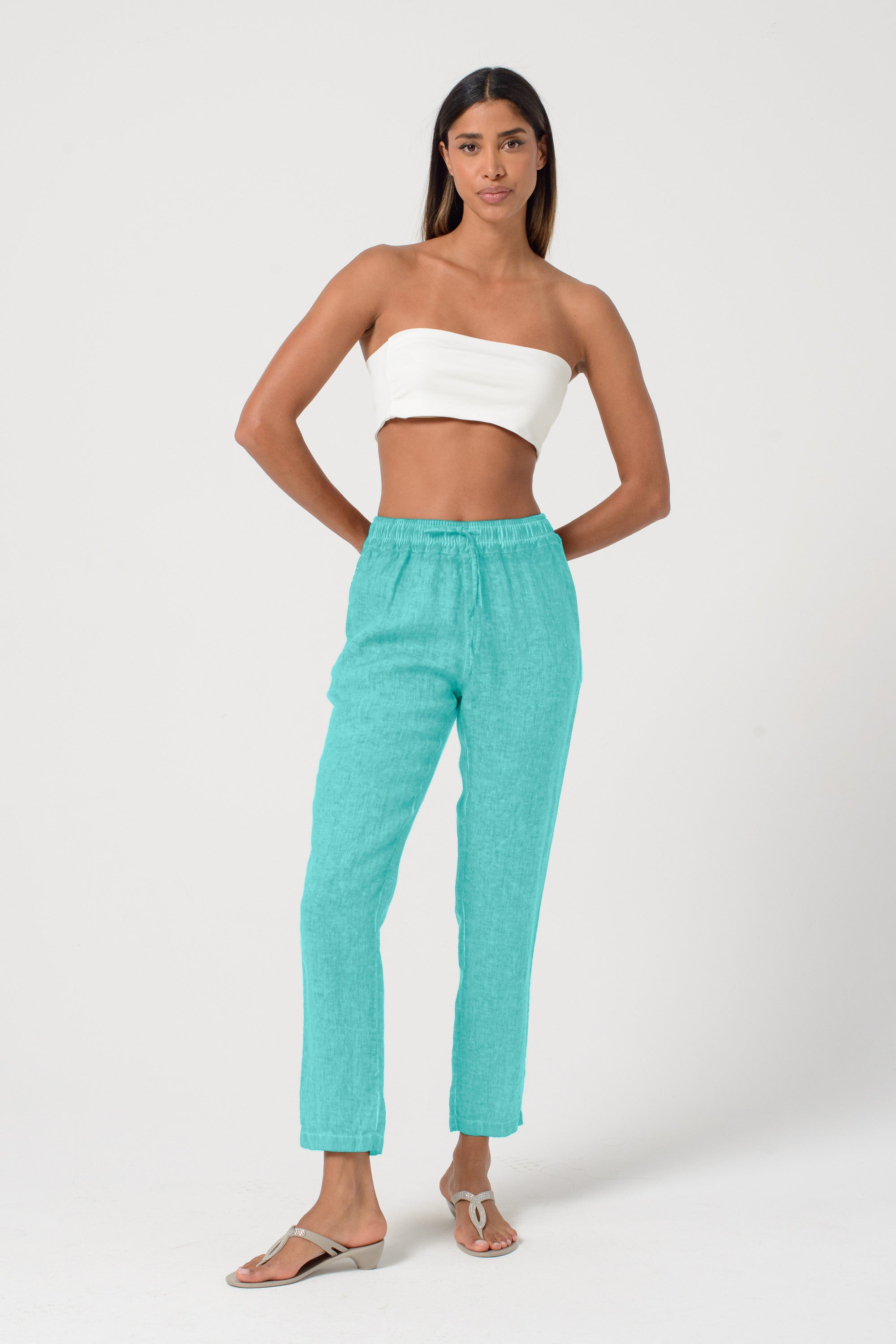 Linen Slacks - Paraggi