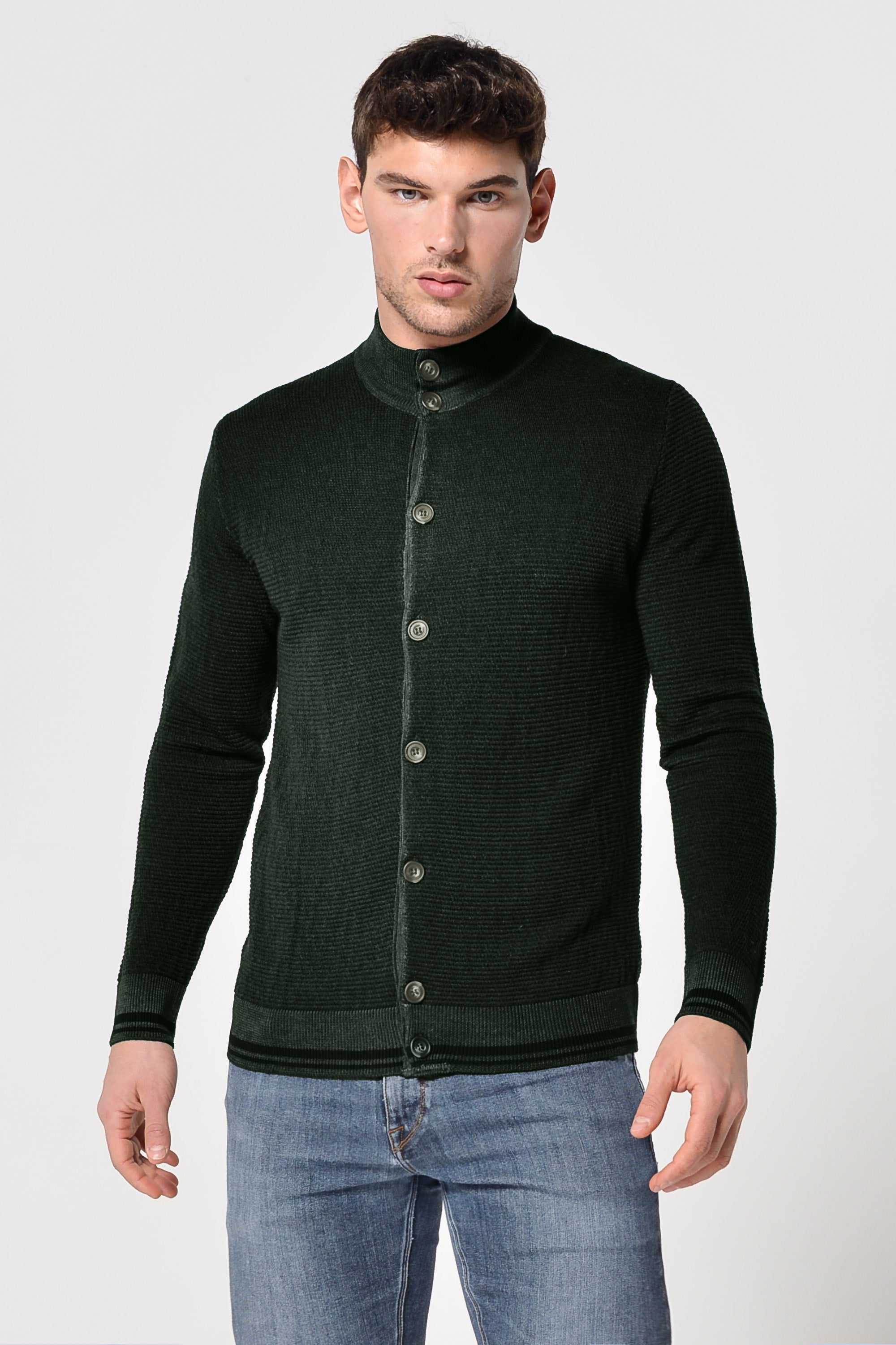Westhill Merino Sweater - Algae