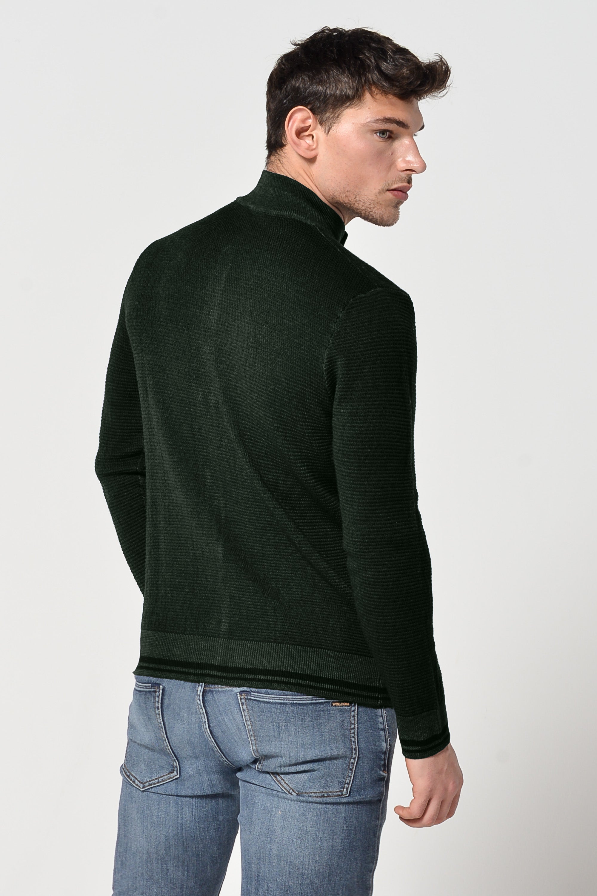 Westhill Merino Sweater - Algae