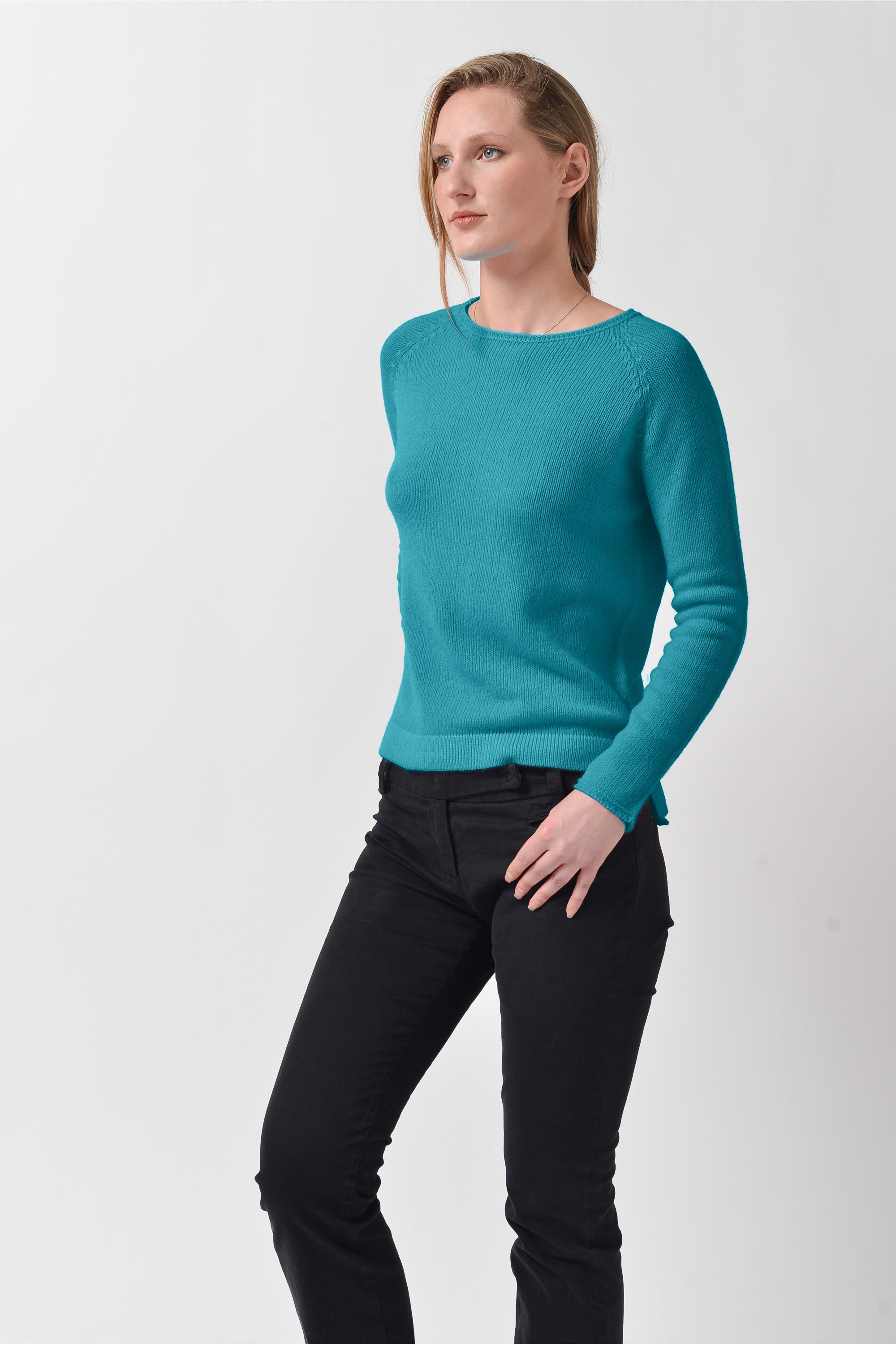 Appin Sweater - Aqua