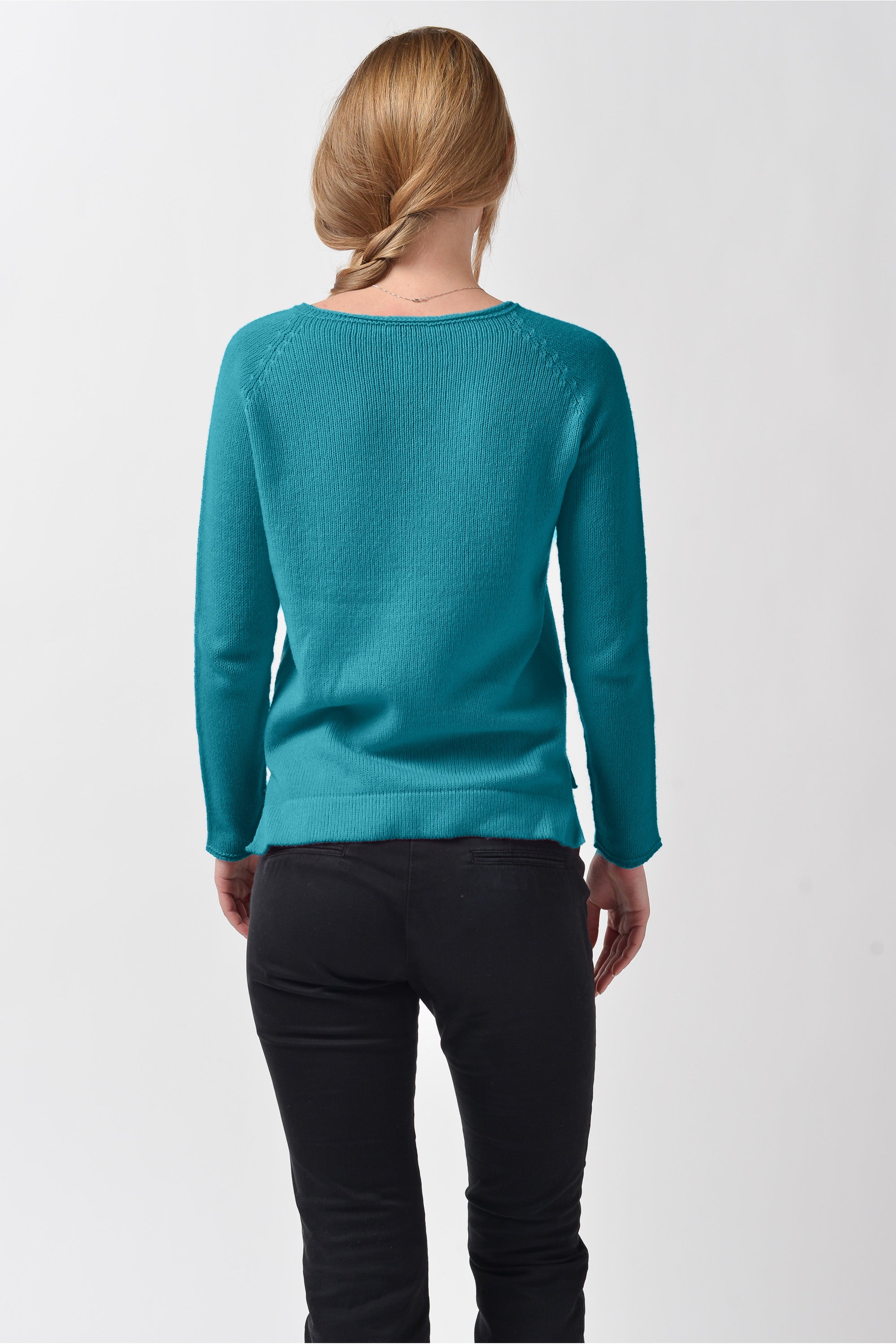 Appin Sweater - Aqua