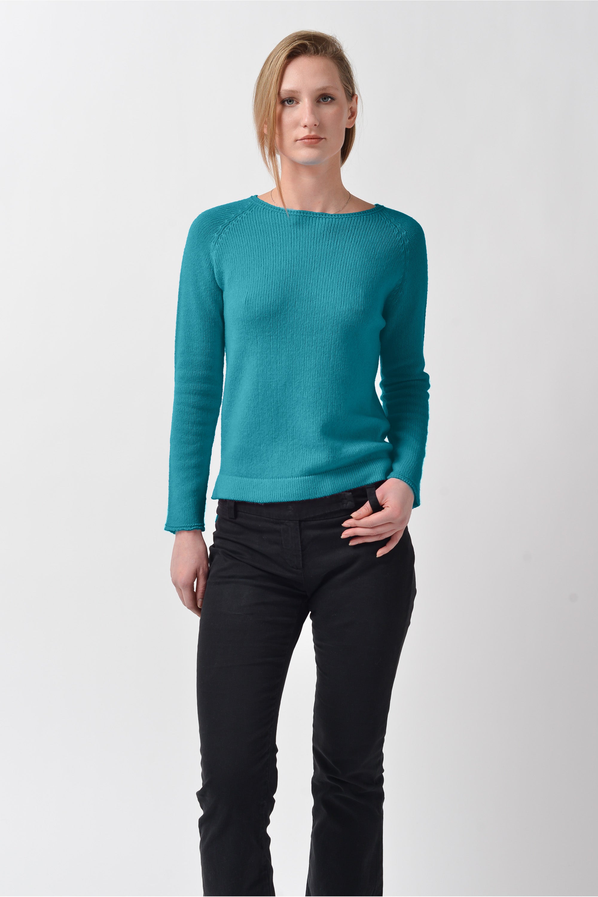 Appin Sweater - Aqua