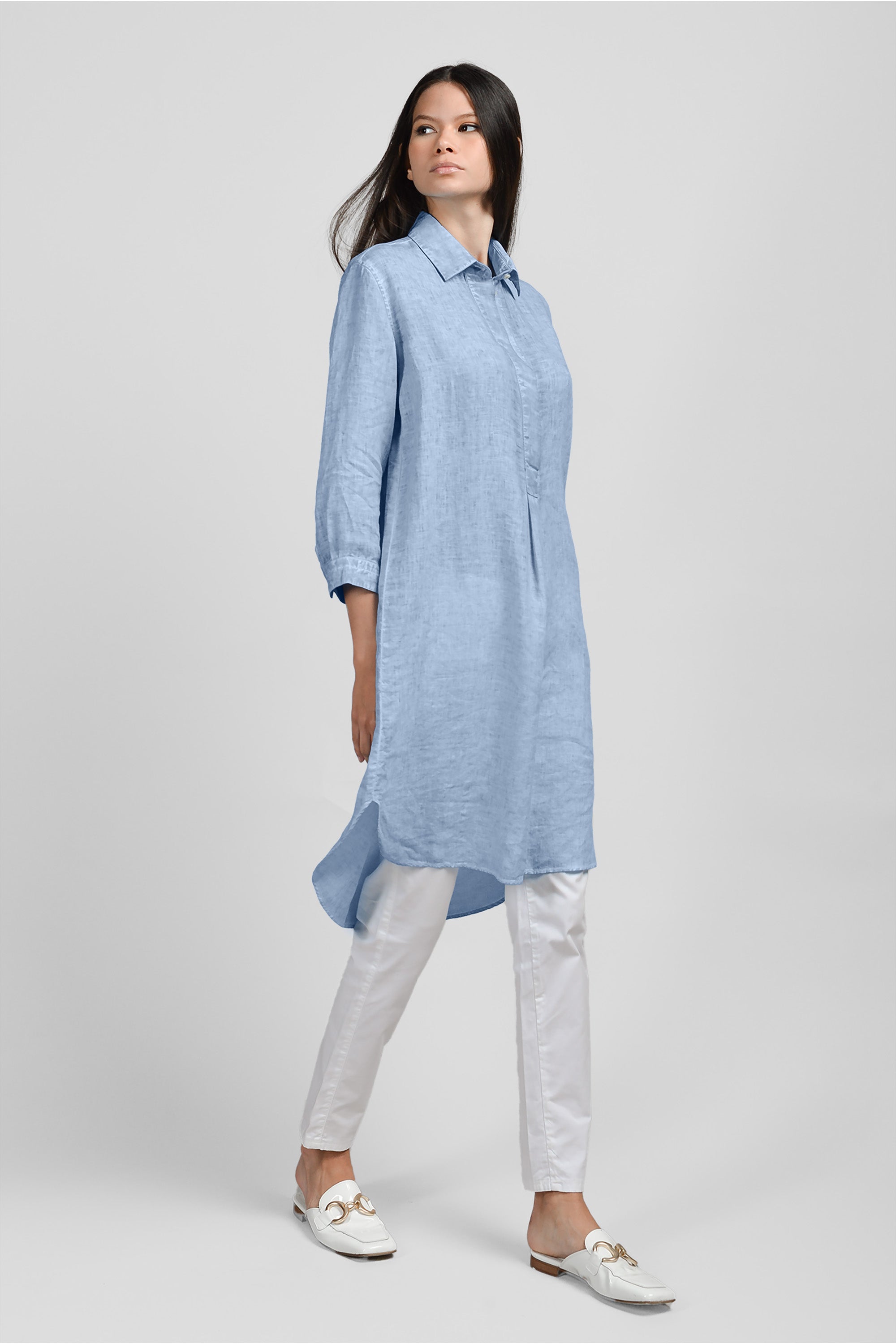 Chemisier Intermedio Lino - Fiji