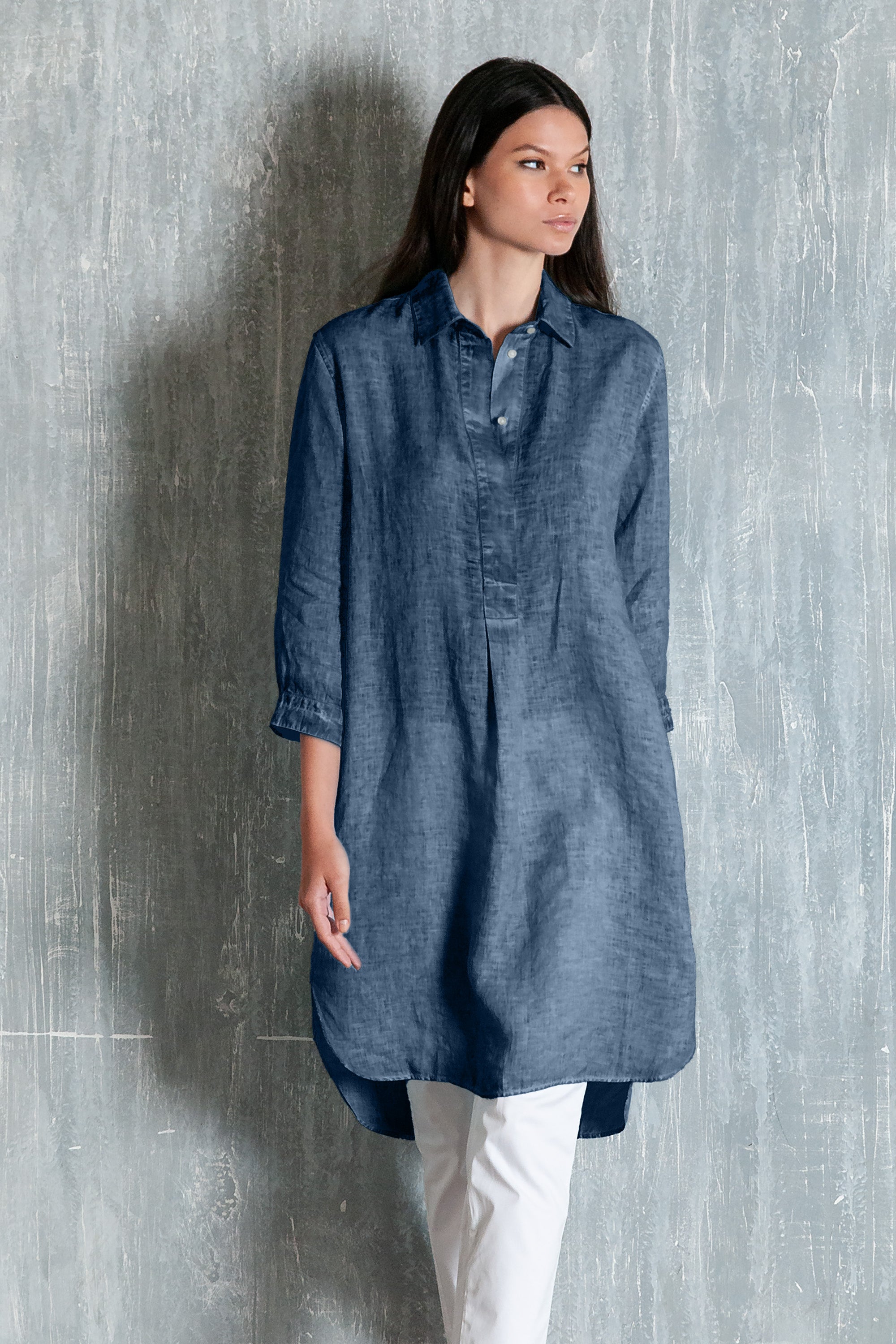 Chemisier Intermedio Lino - Jeans