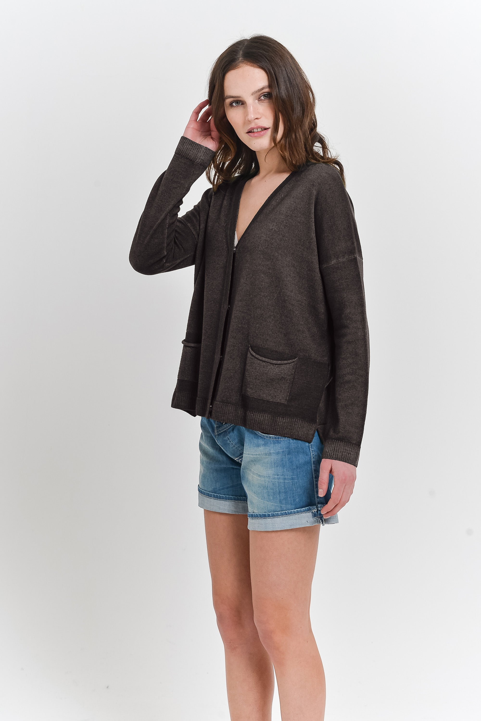 Alvah Knit Cardigan - Cliff