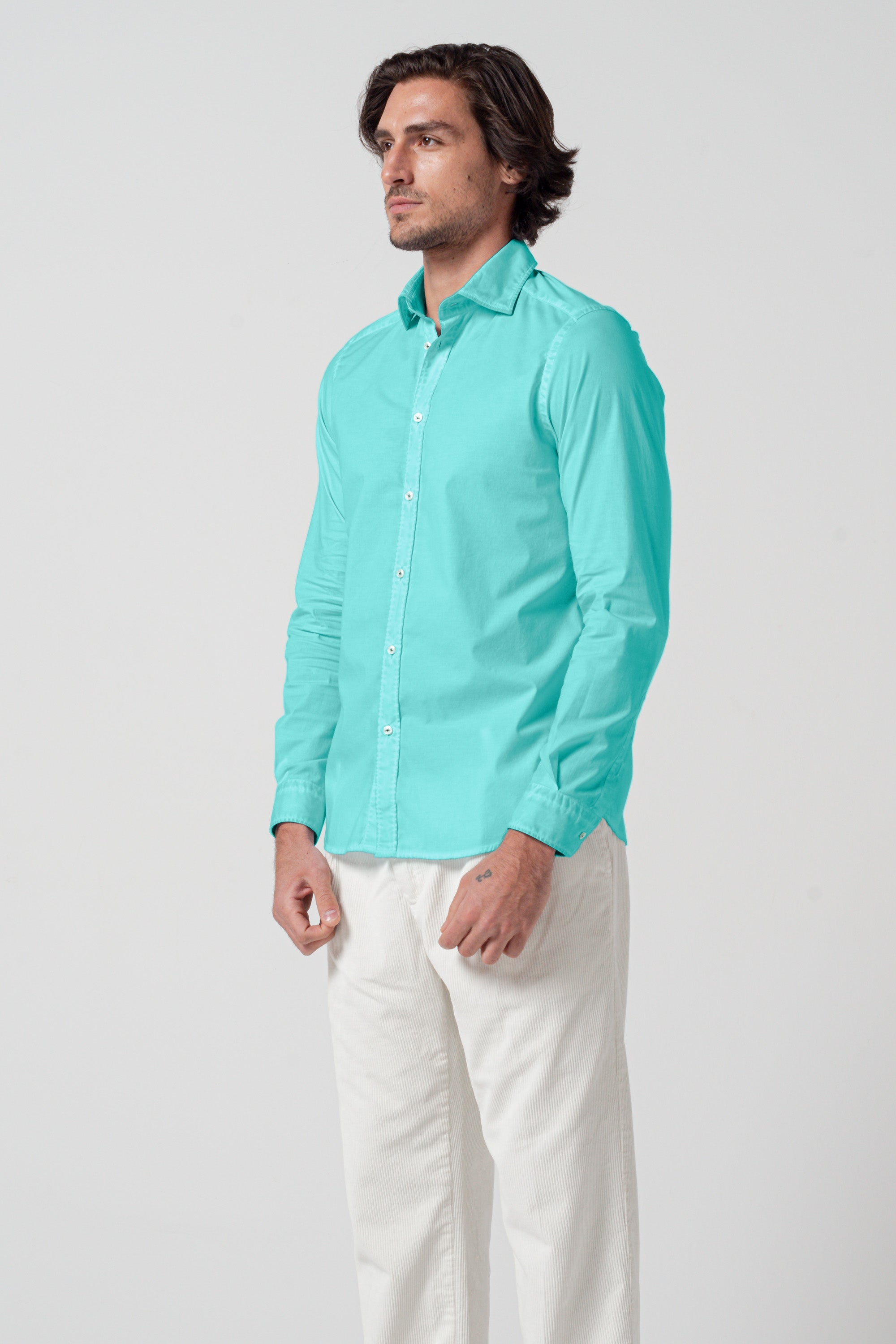 Relax Fit Poplin Shirt - Paraggi