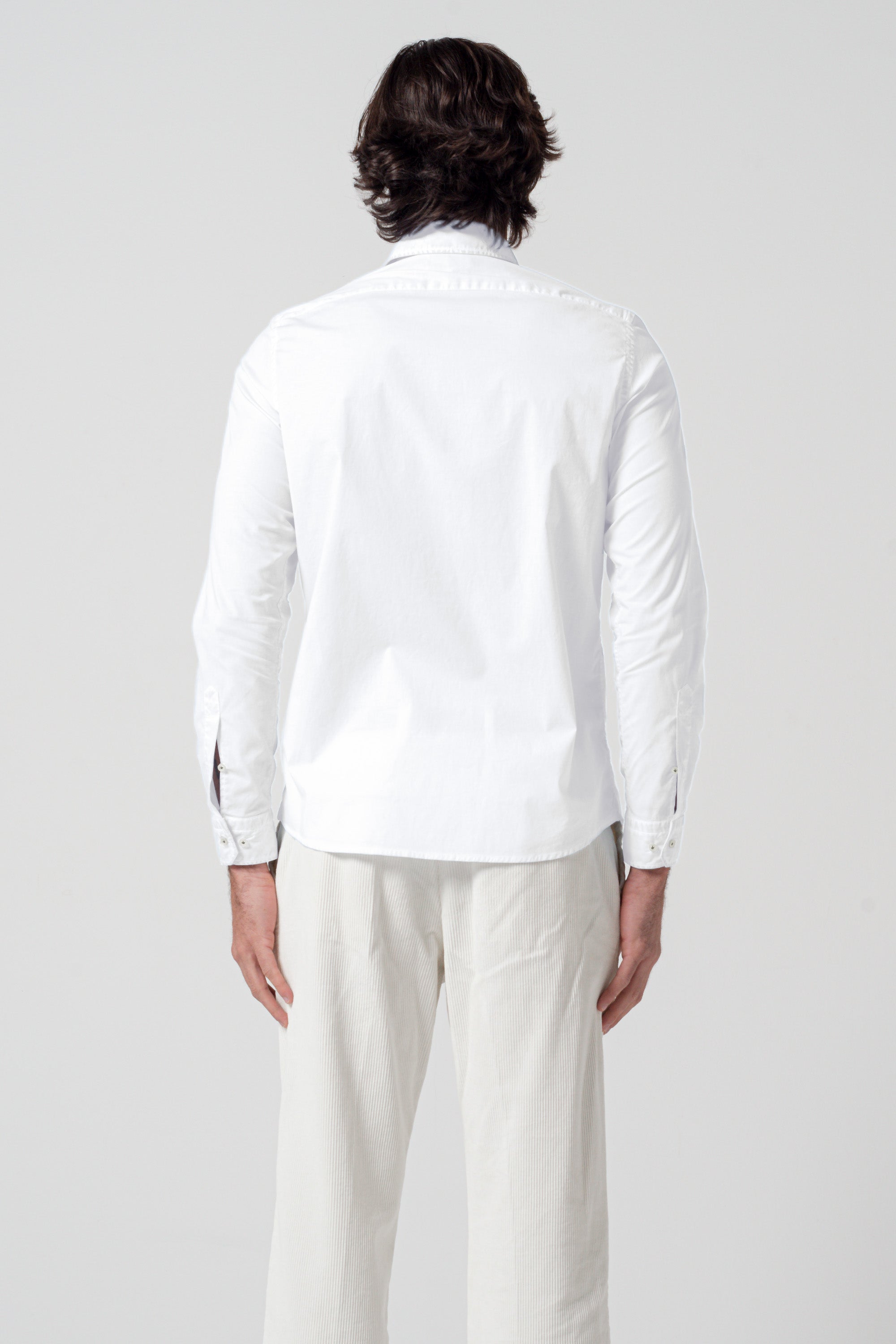 Relax Fit Poplin Shirt - White
