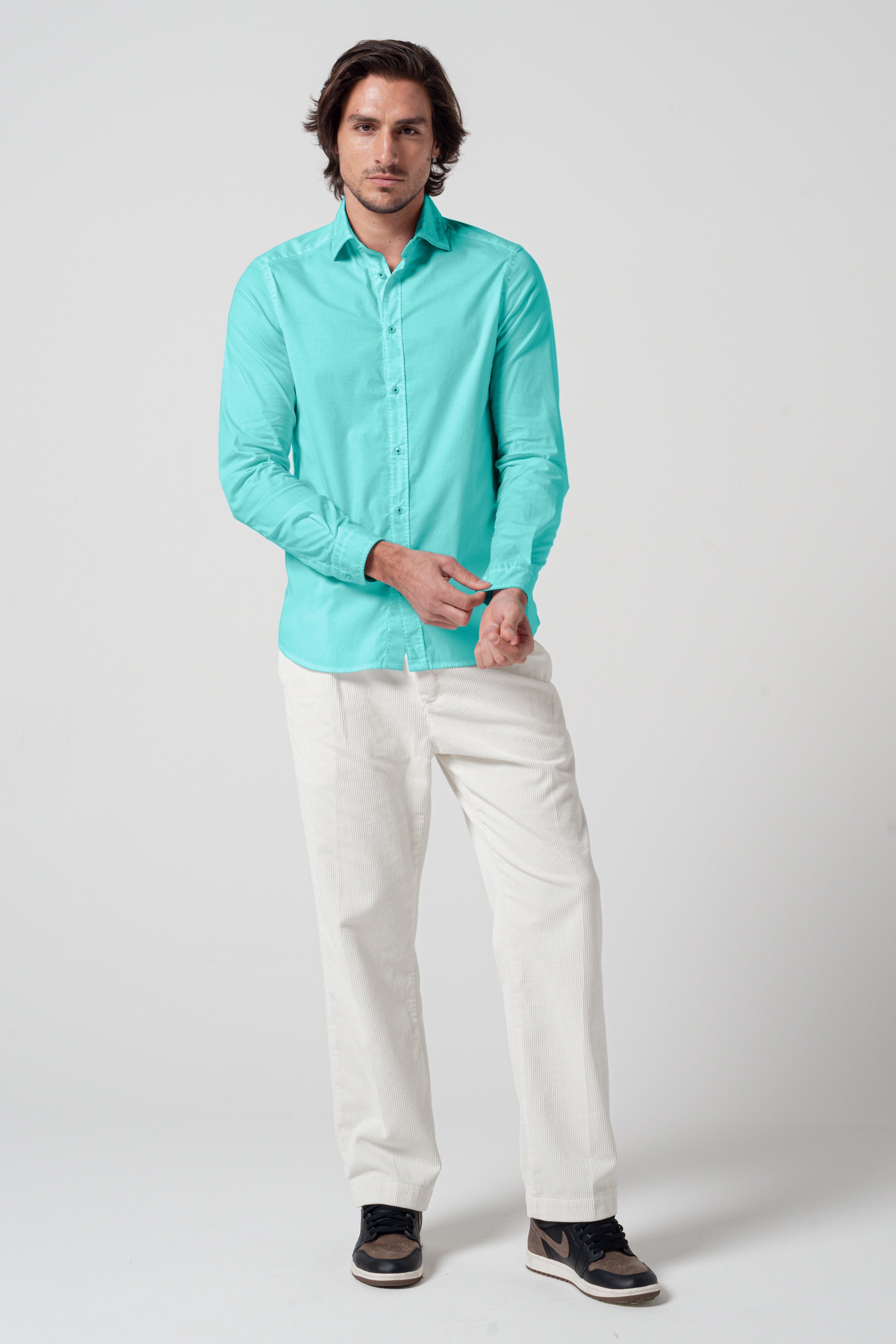 Relax Fit Poplin Shirt - Paraggi