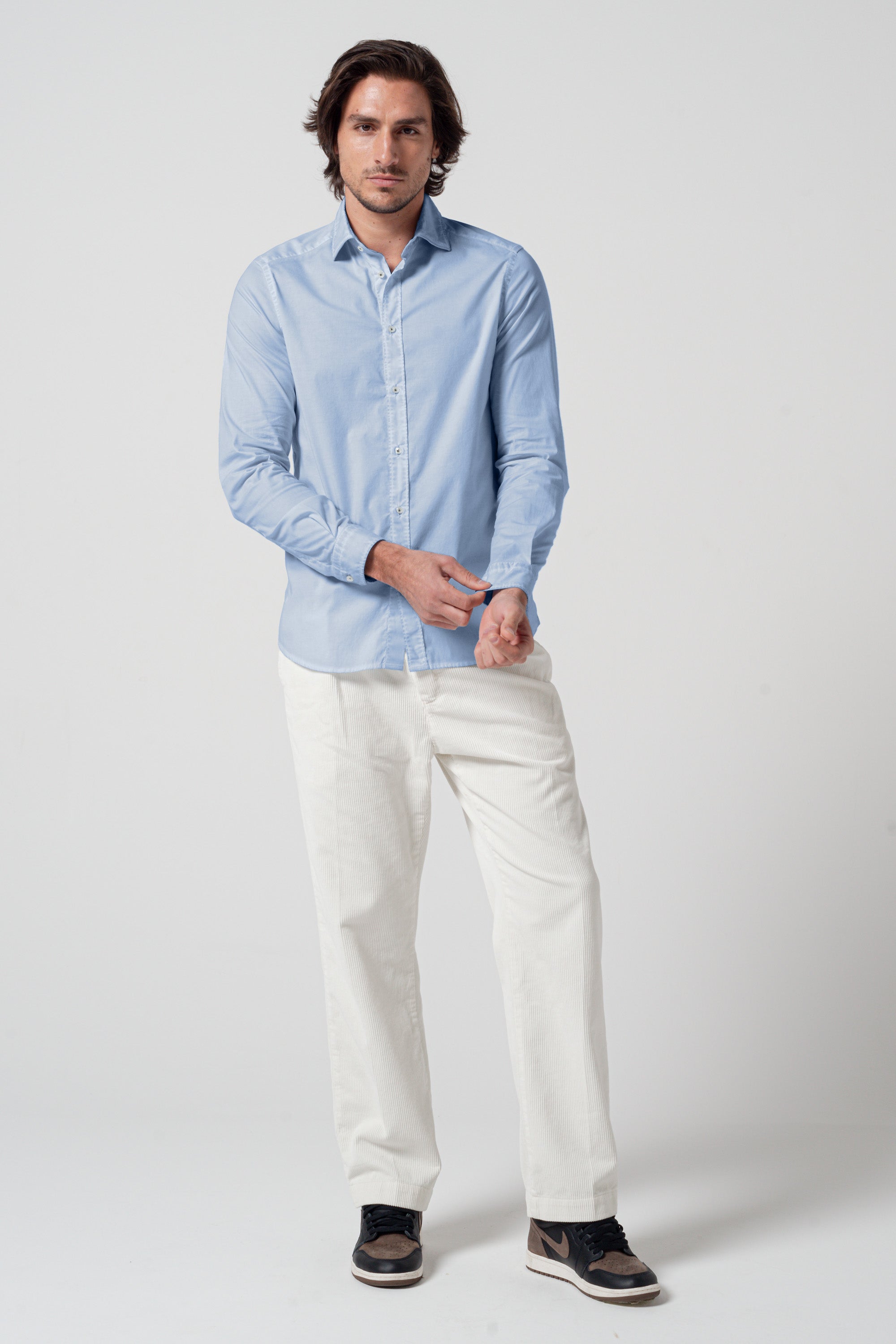 Relax Fit Poplin Shirt - Polar