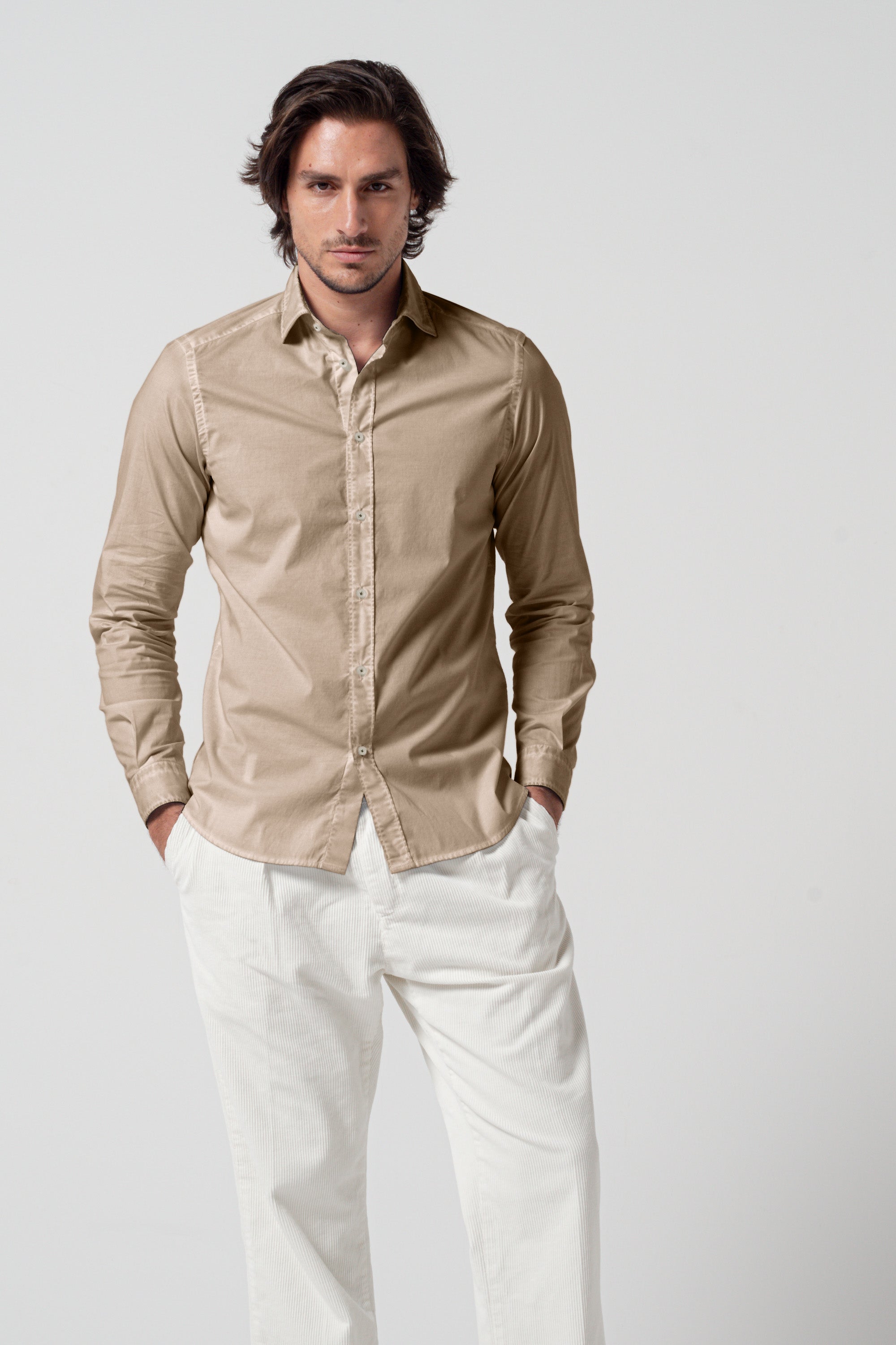 Relax Fit Poplin Shirt - Duna