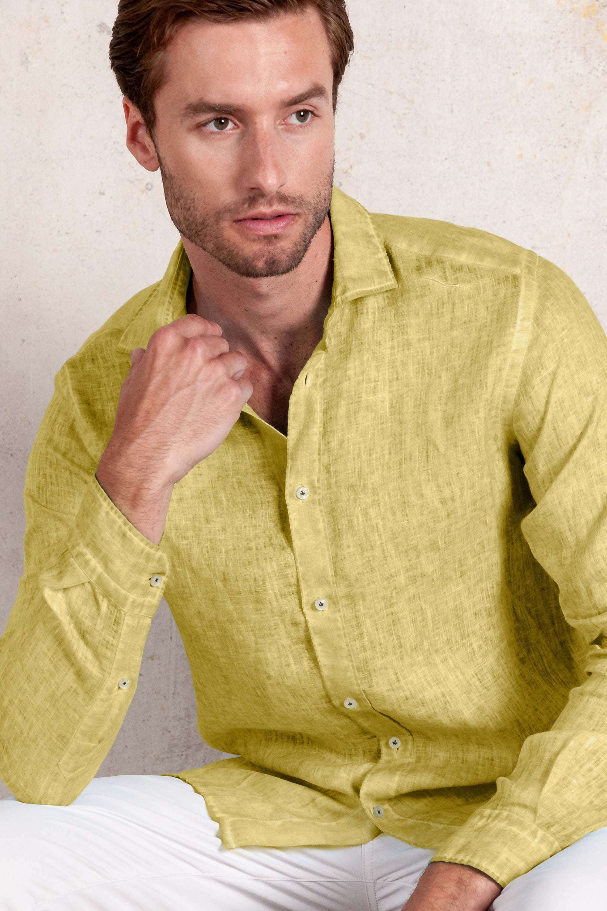 Relaxed Fit Linen Shirt - Samoa