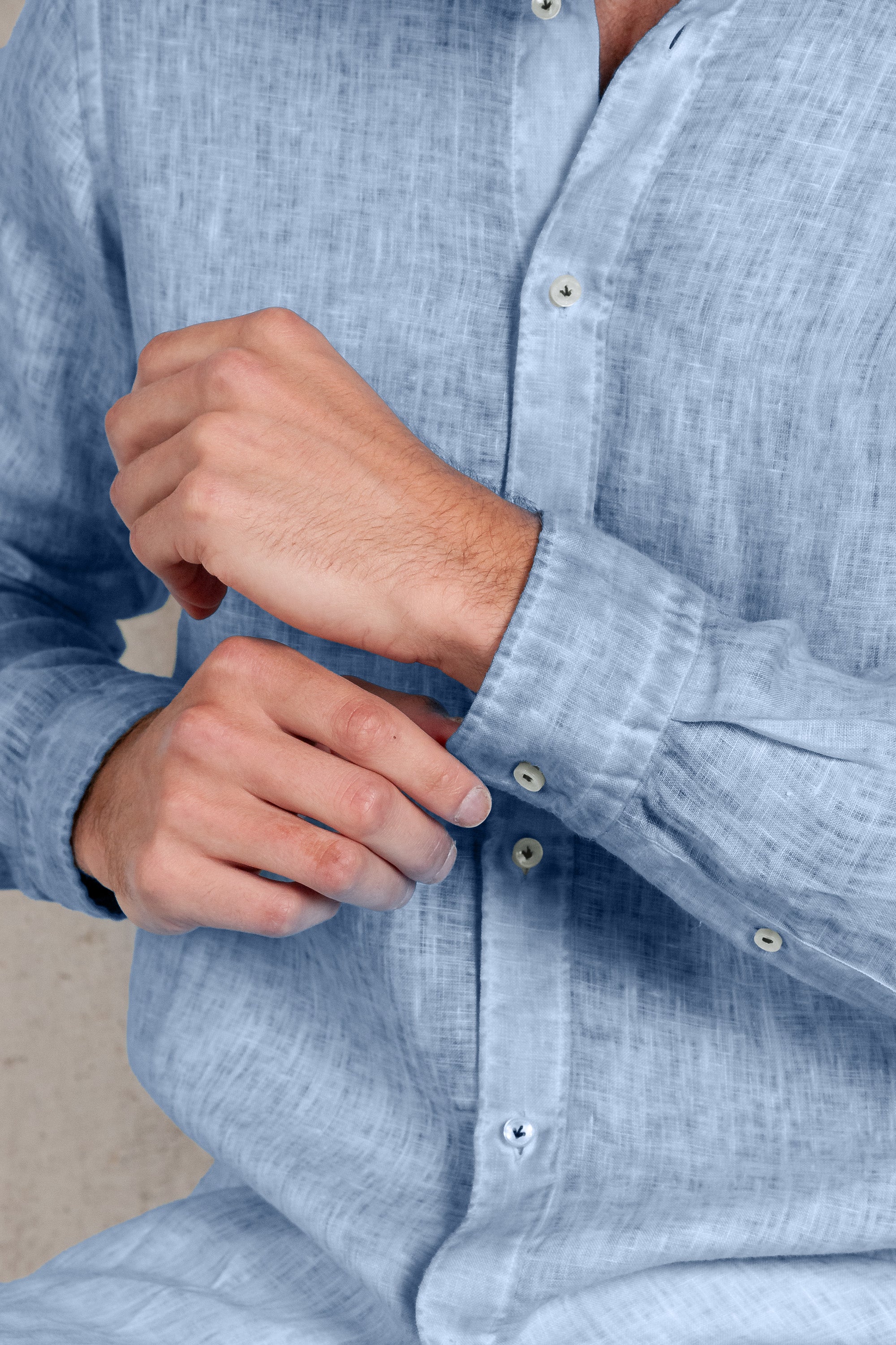 Relaxed Fit Linen Shirt - Fiji