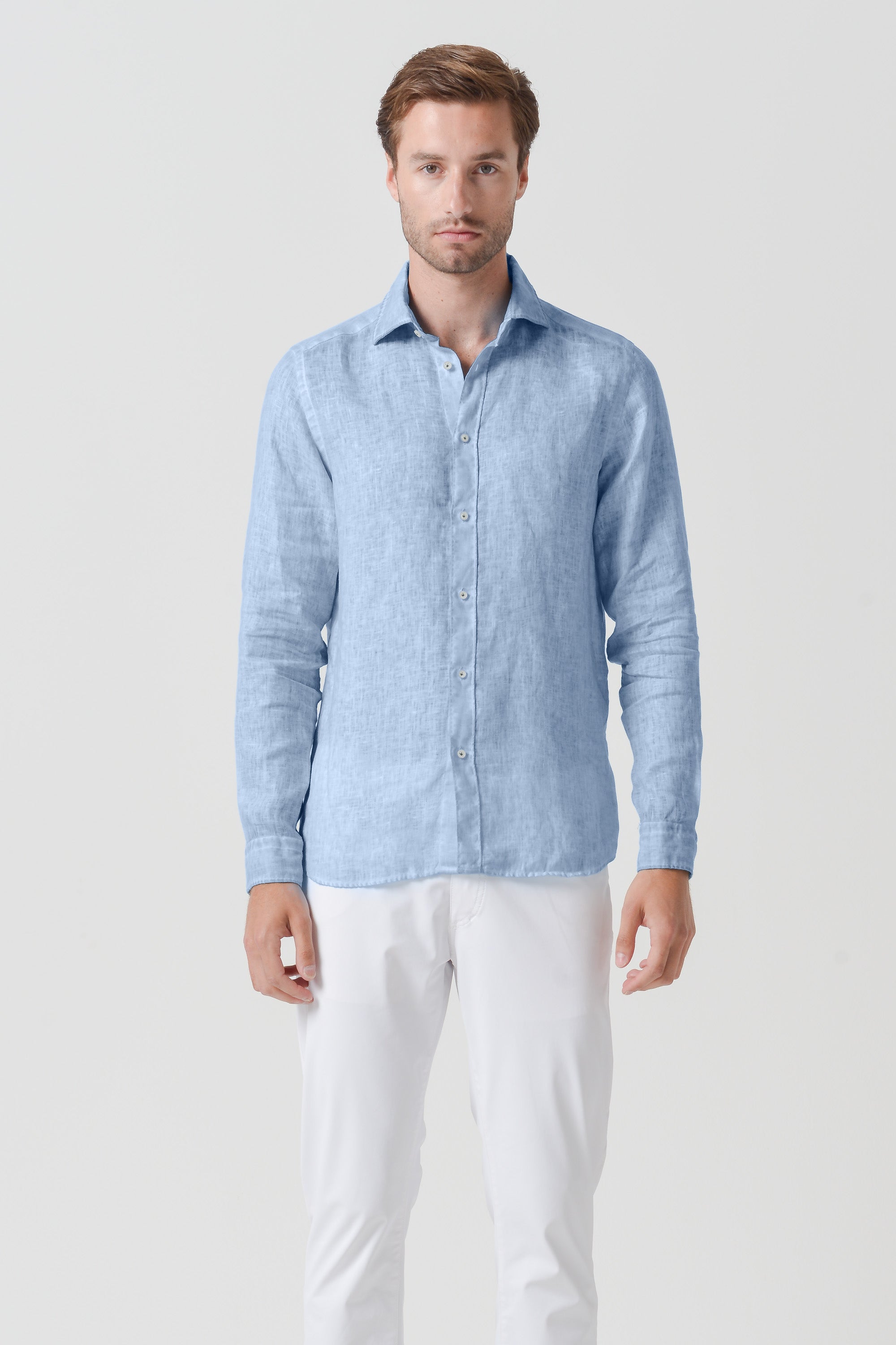 Relaxed Fit Linen Shirt - Fiji