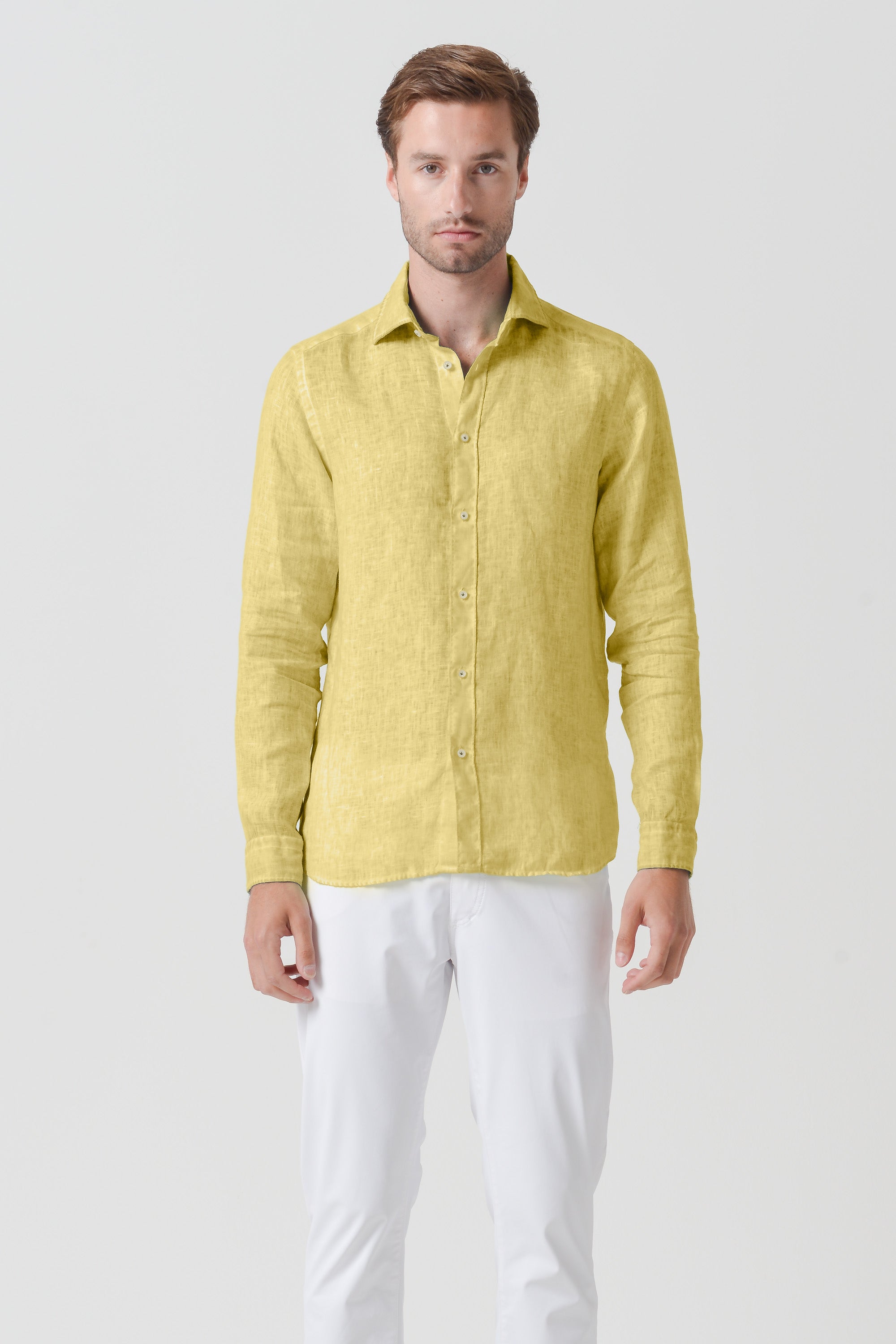 Relaxed Fit Linen Shirt - Samoa