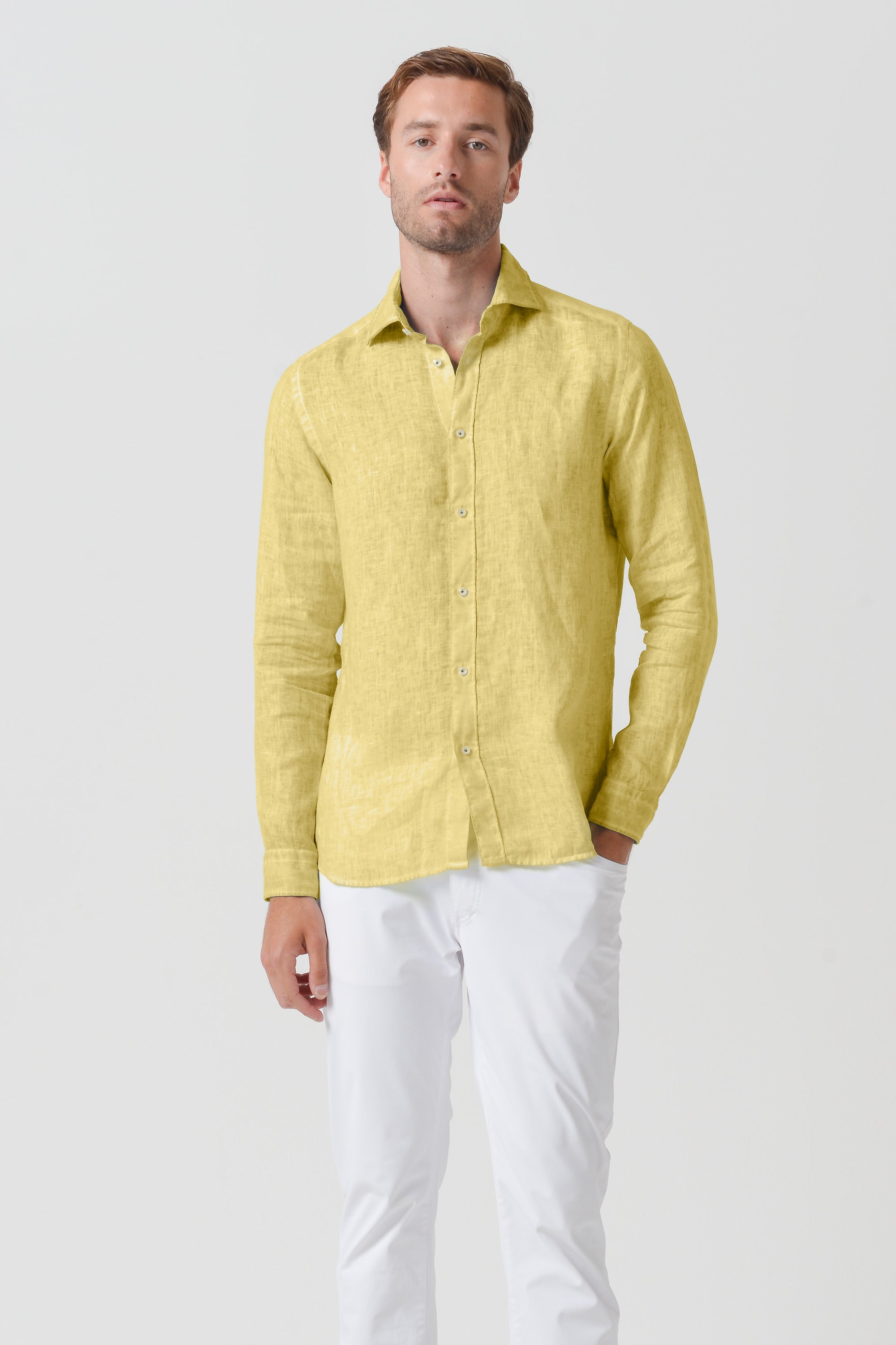 Relaxed Fit Linen Shirt - Samoa