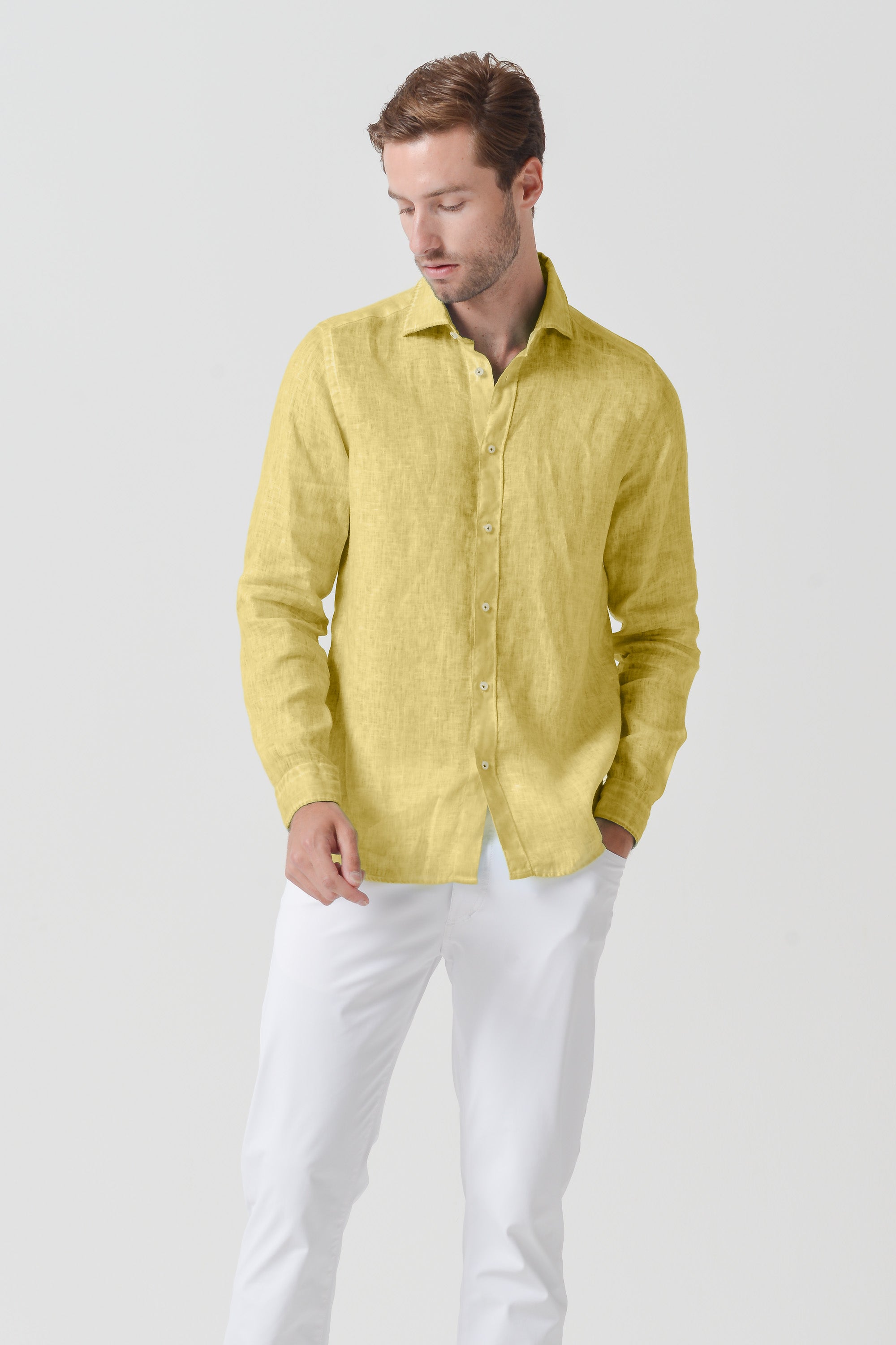 Relaxed Fit Linen Shirt - Samoa